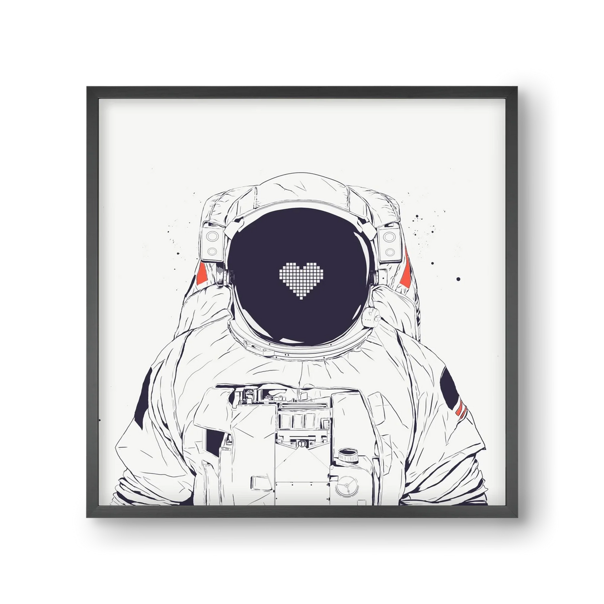 Astronaut love - artbridge