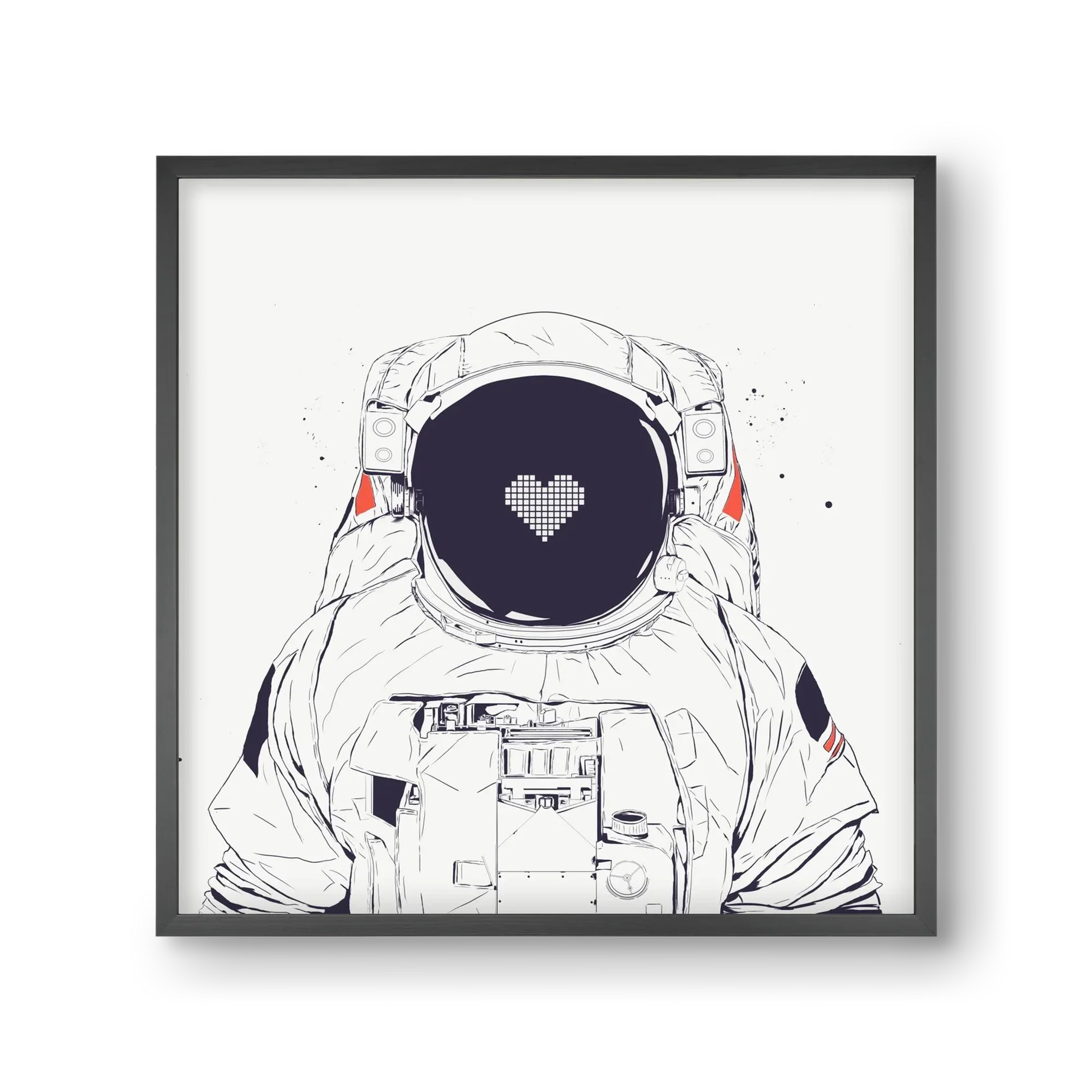 Astronaut love - artbridge