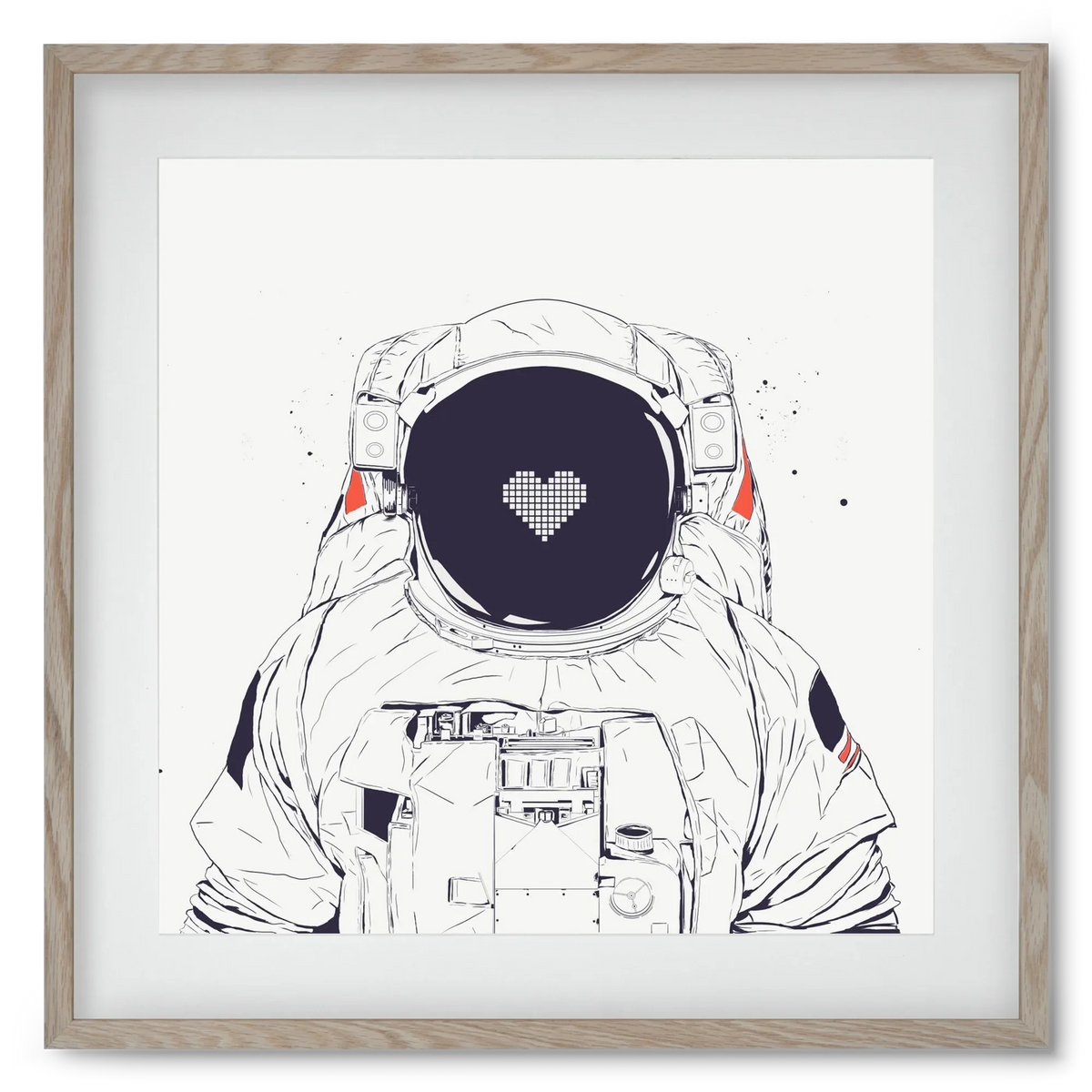Astronaut love - artbridge