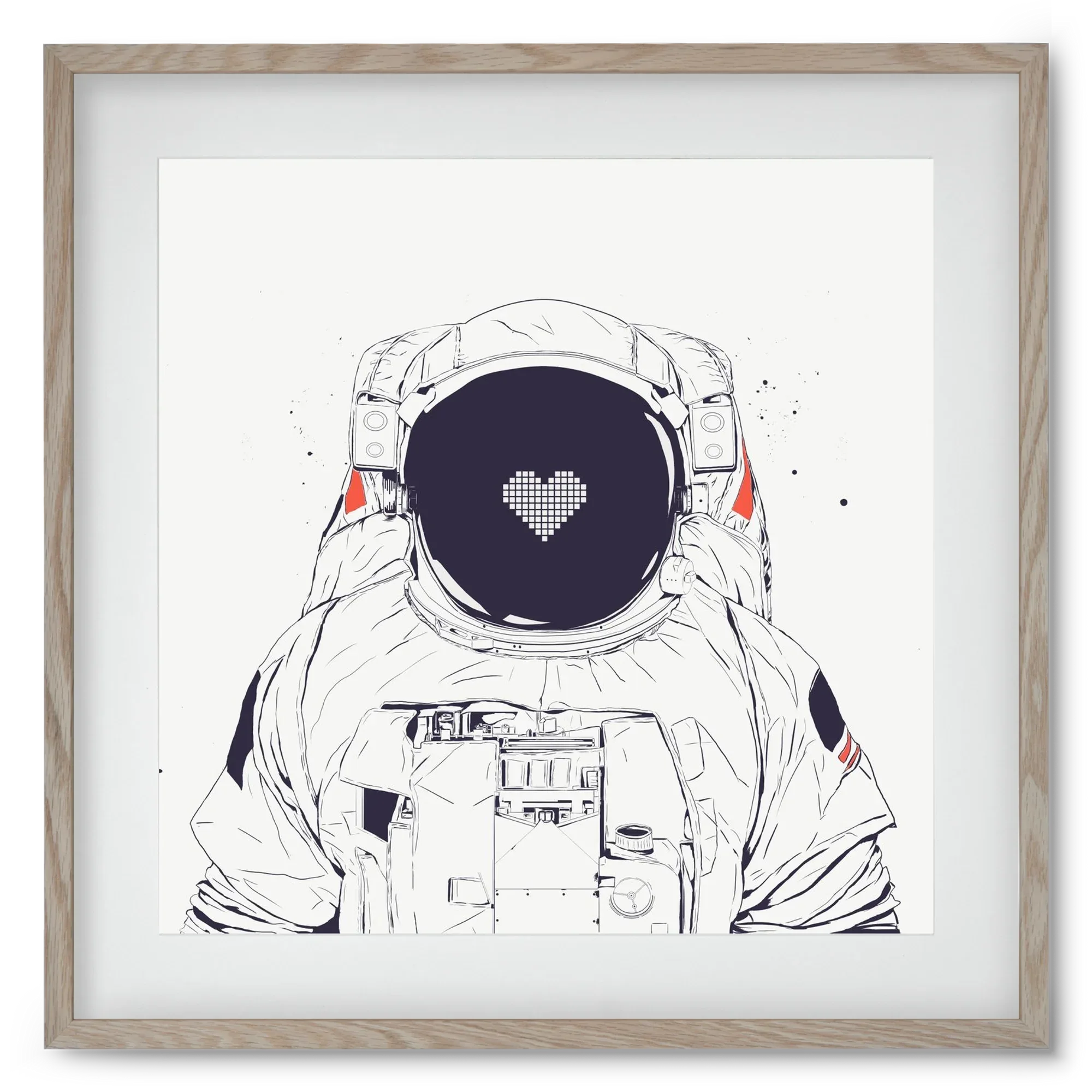 Astronaut love - artbridge