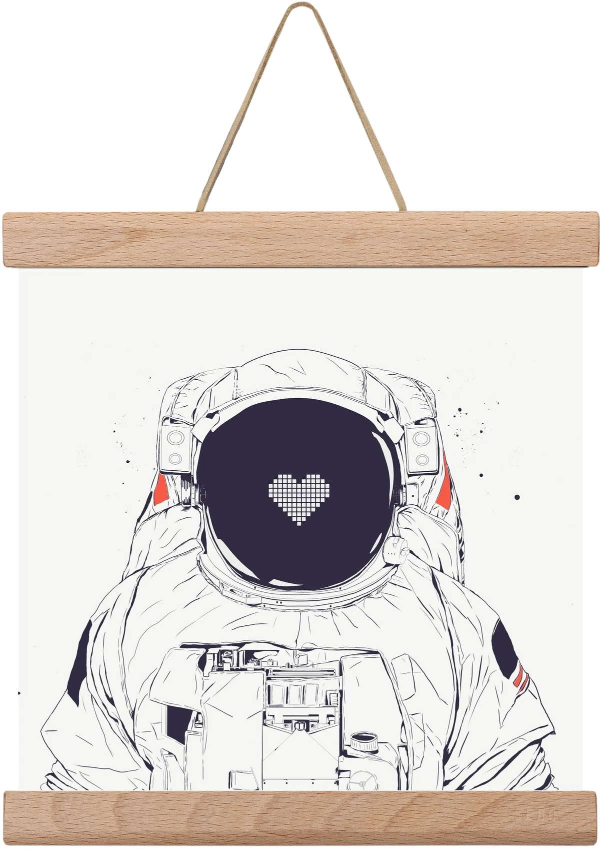 Astronaut love - artbridge