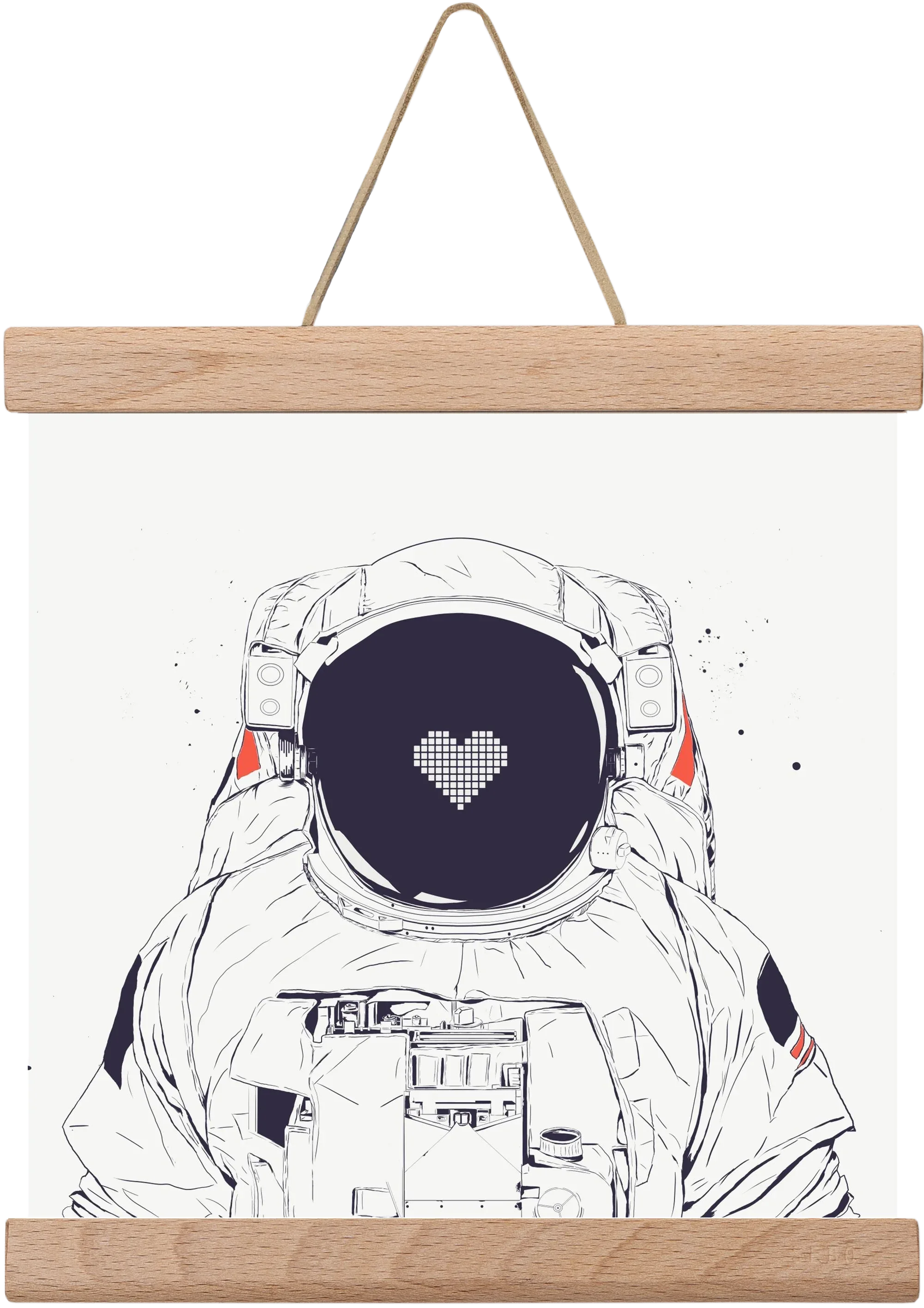 Astronaut love - artbridge