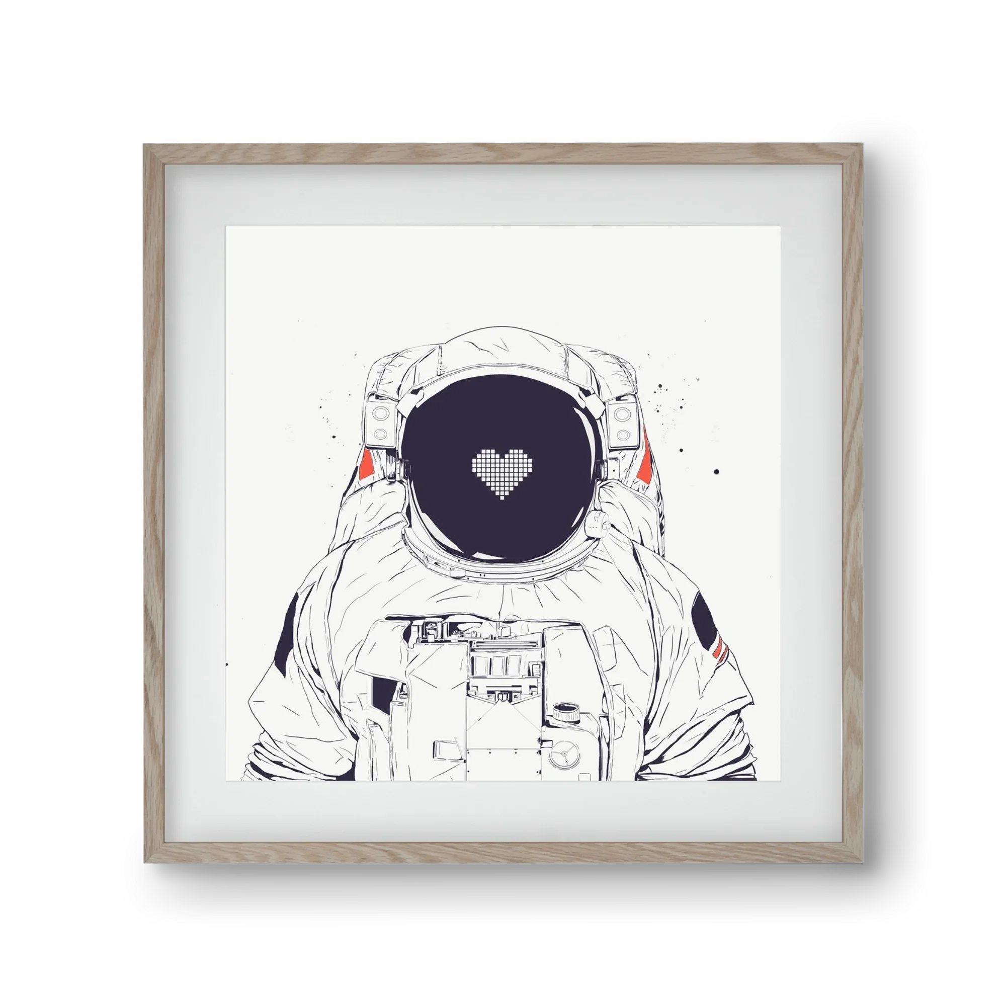 Astronaut love - artbridge
