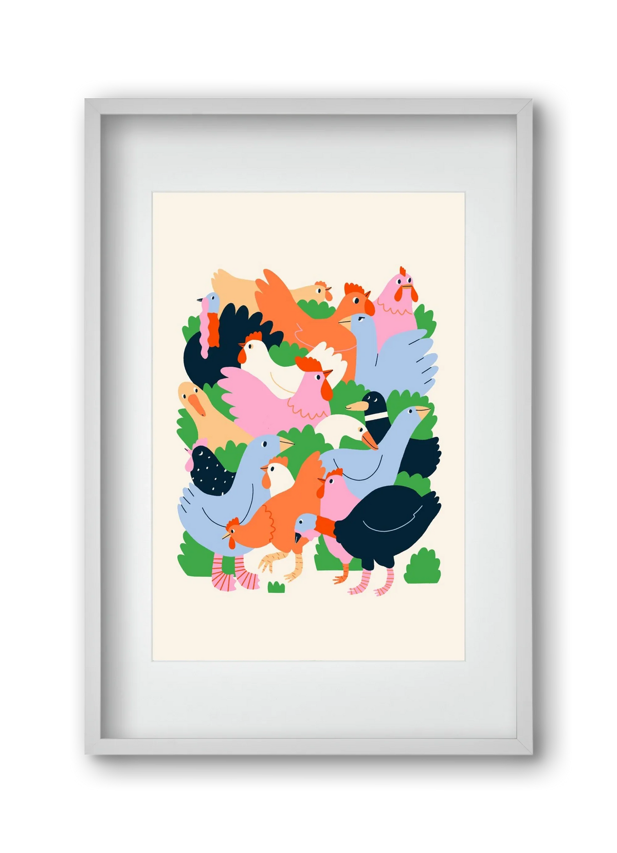 Happy Poultry Yard - artbridge