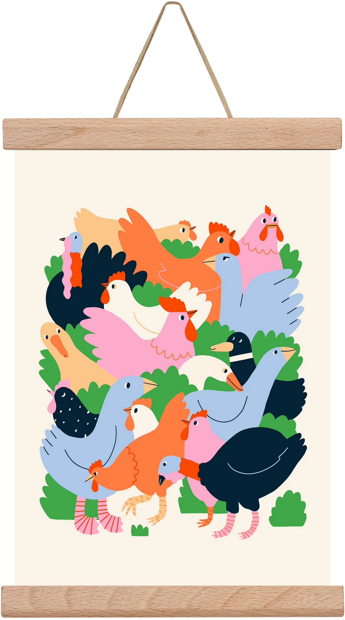 Happy Poultry Yard - artbridge
