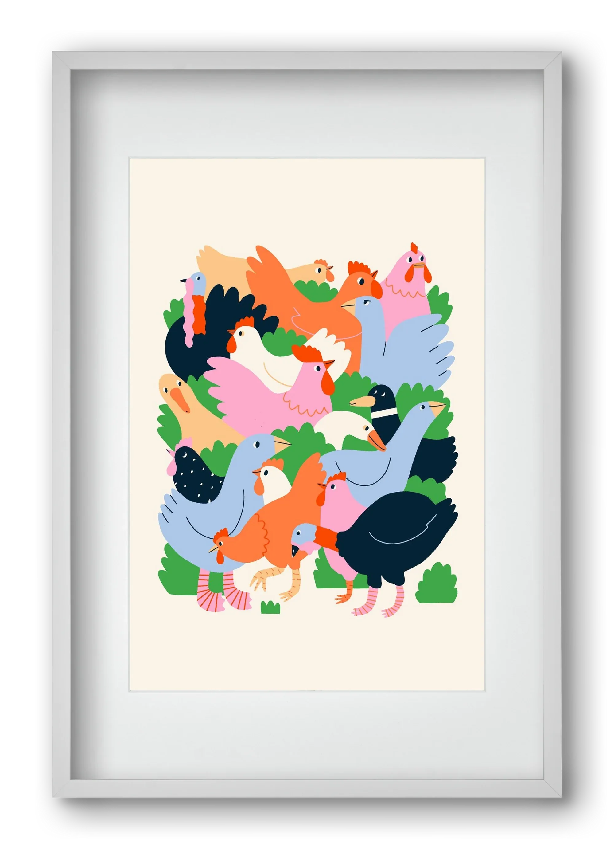 Happy Poultry Yard - artbridge