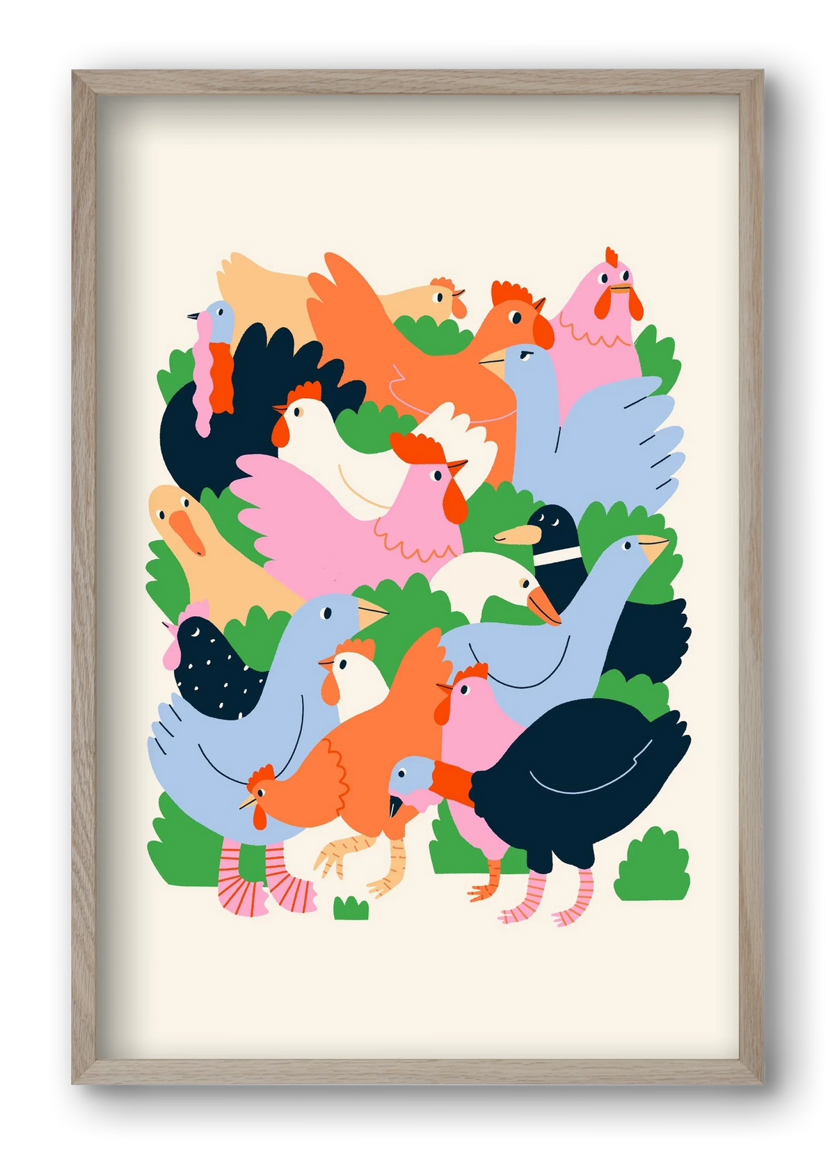Happy Poultry Yard - artbridge
