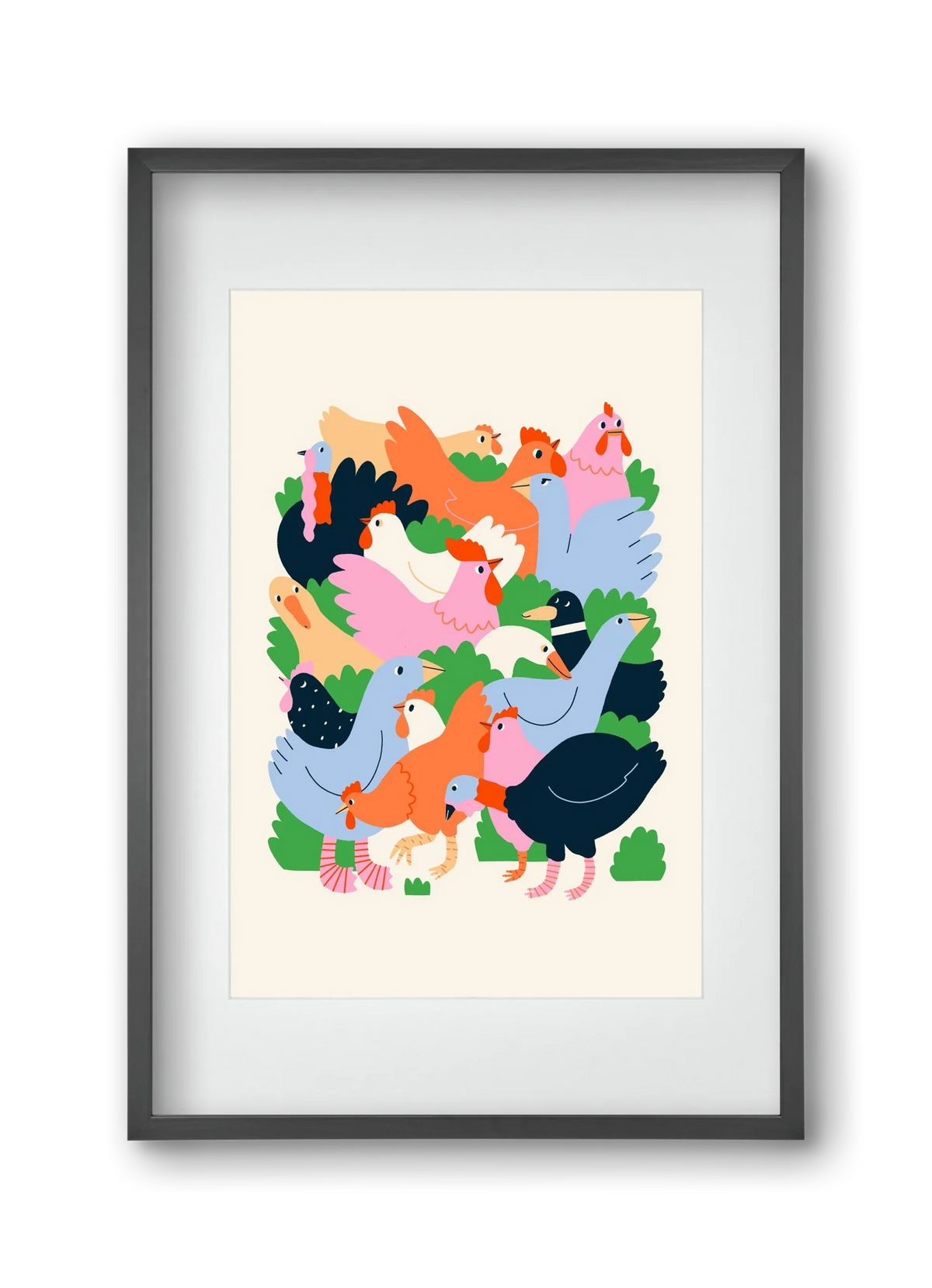 Happy Poultry Yard - artbridge