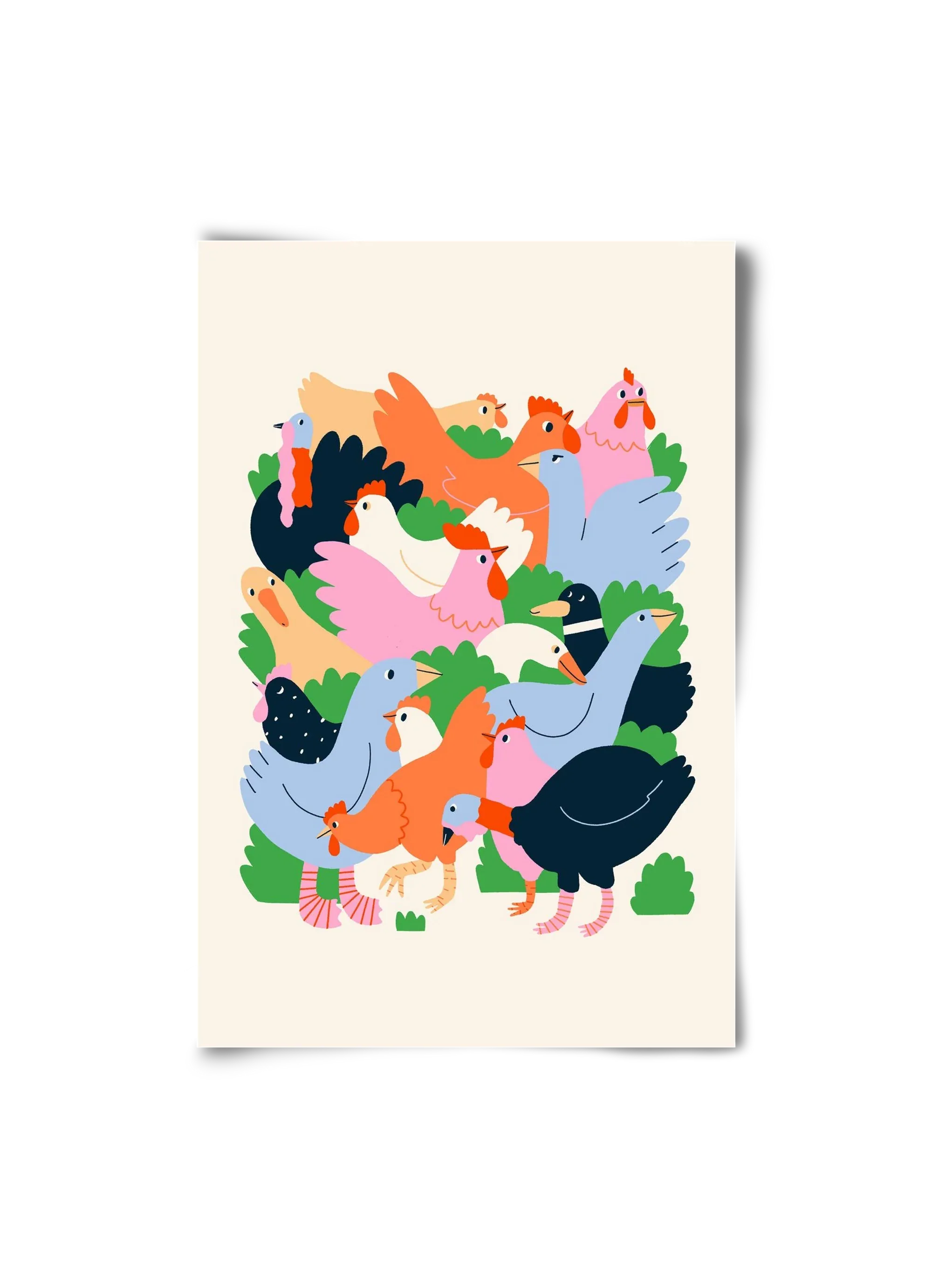 Happy Poultry Yard - artbridge
