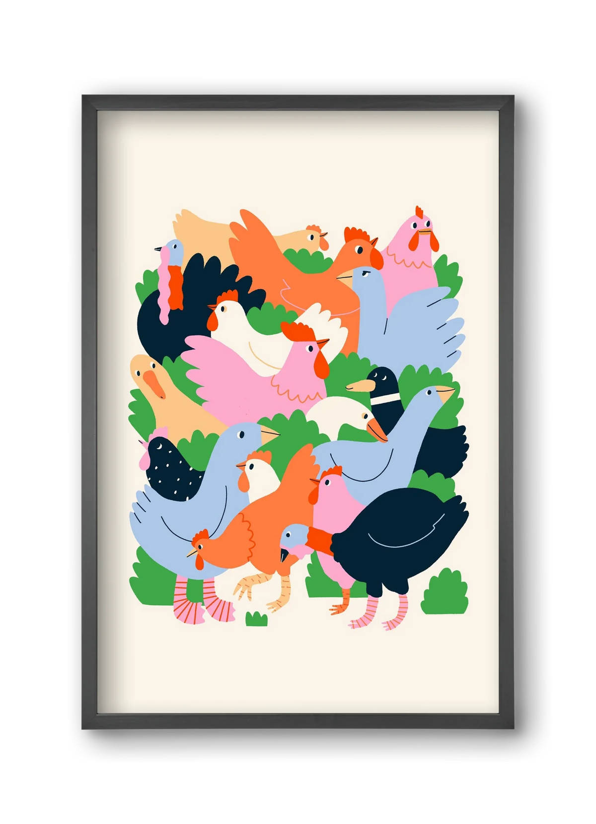 Happy Poultry Yard - artbridge