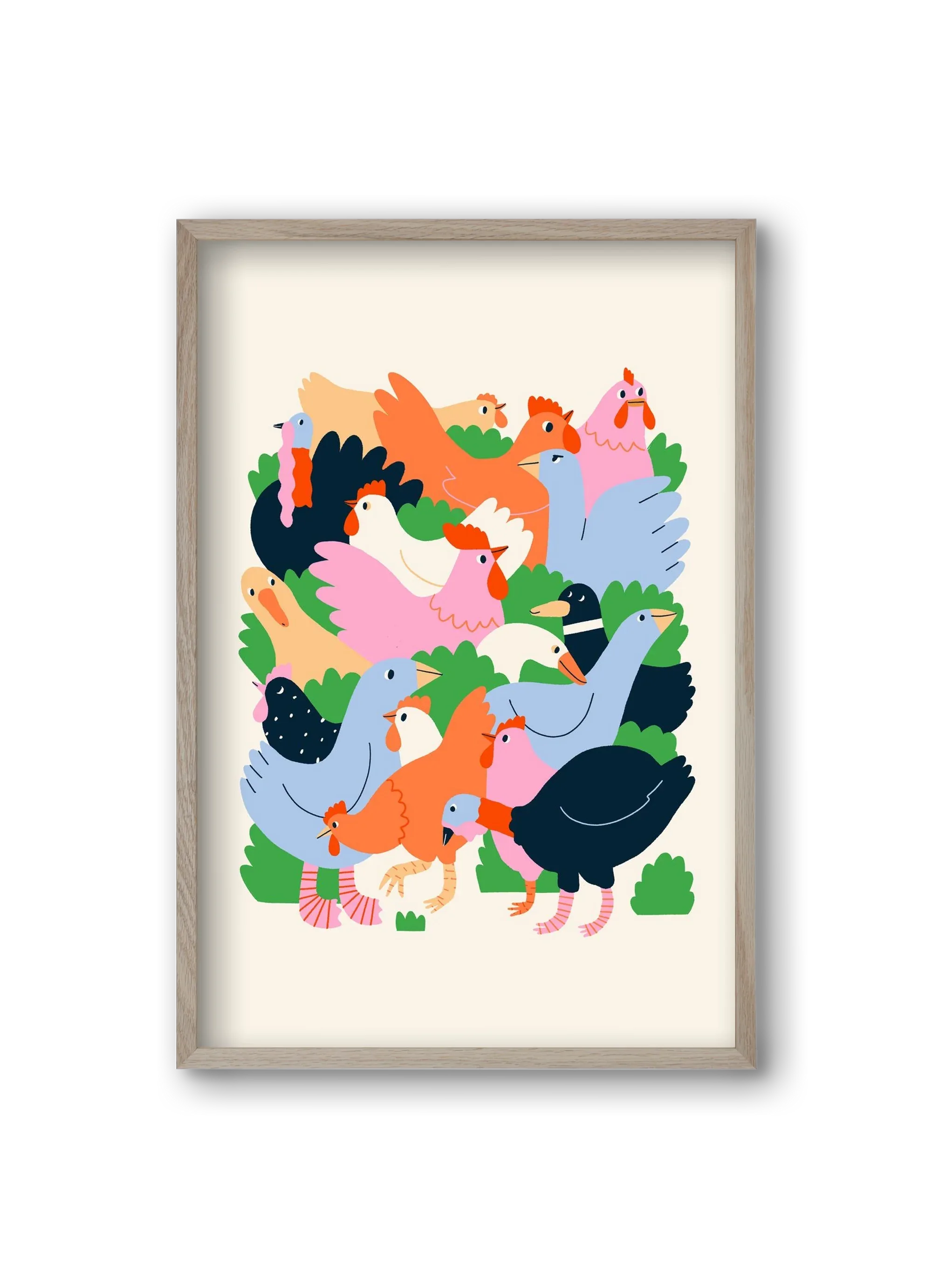 Happy Poultry Yard - artbridge
