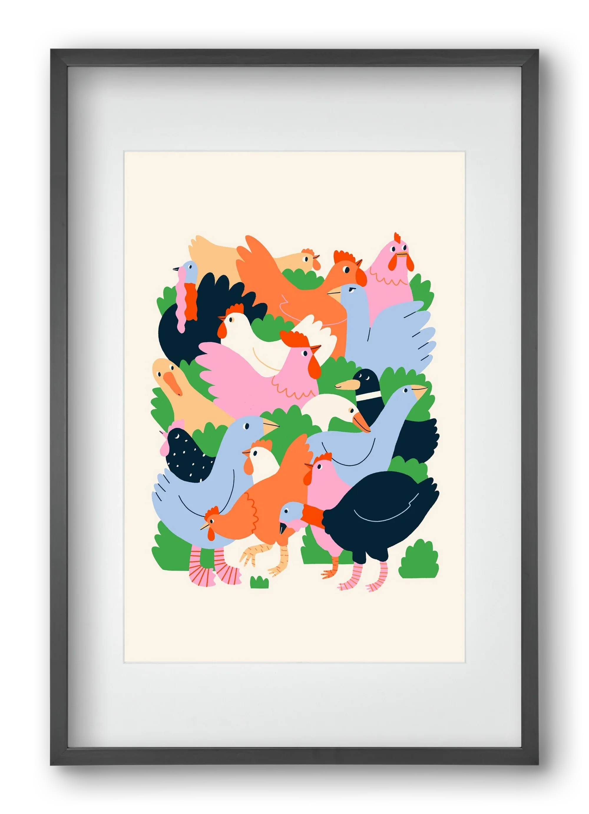 Happy Poultry Yard - artbridge