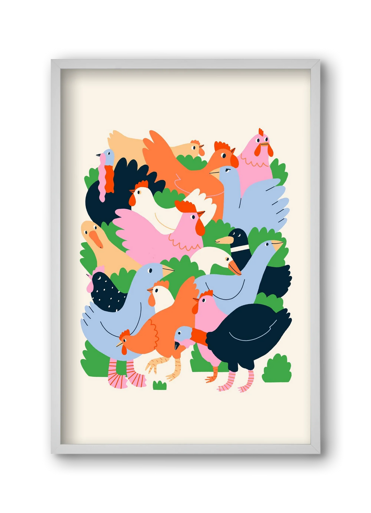 Happy Poultry Yard - artbridge