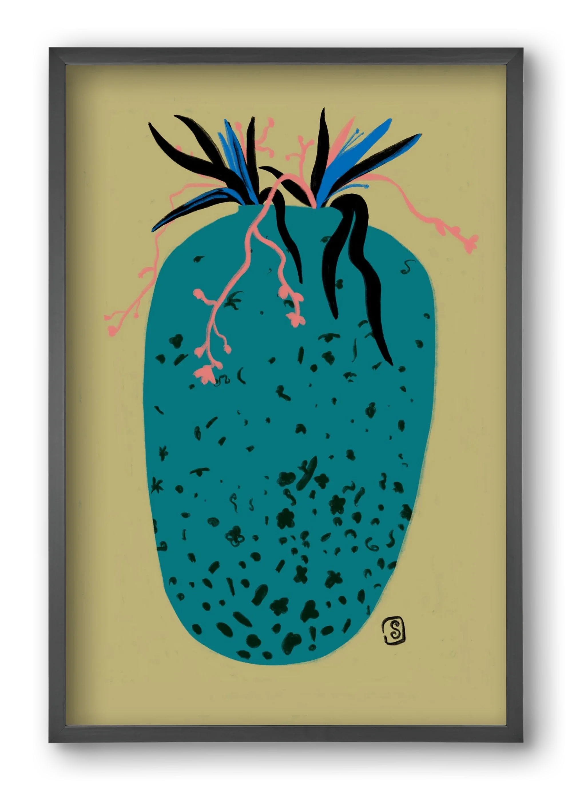 BLUE VASE - artbridge