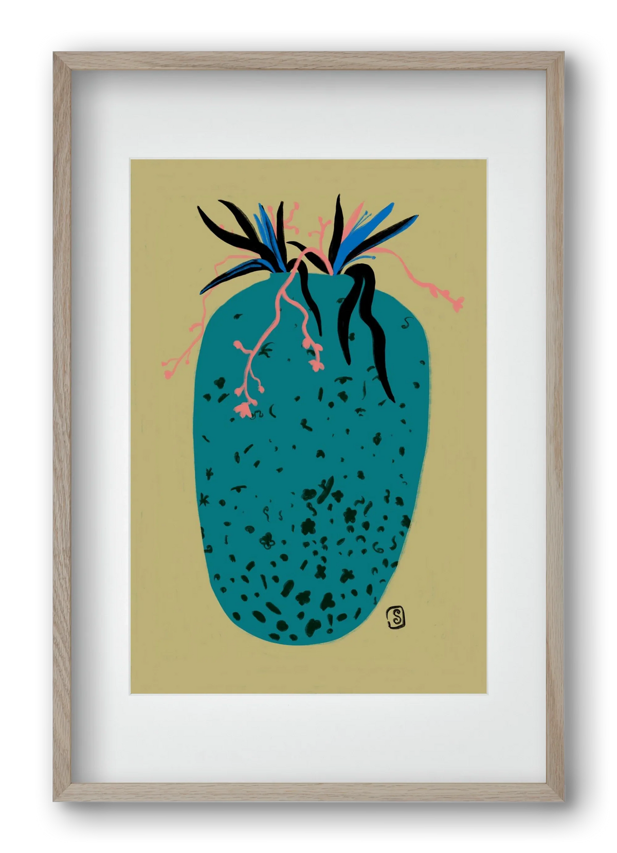 BLUE VASE - artbridge