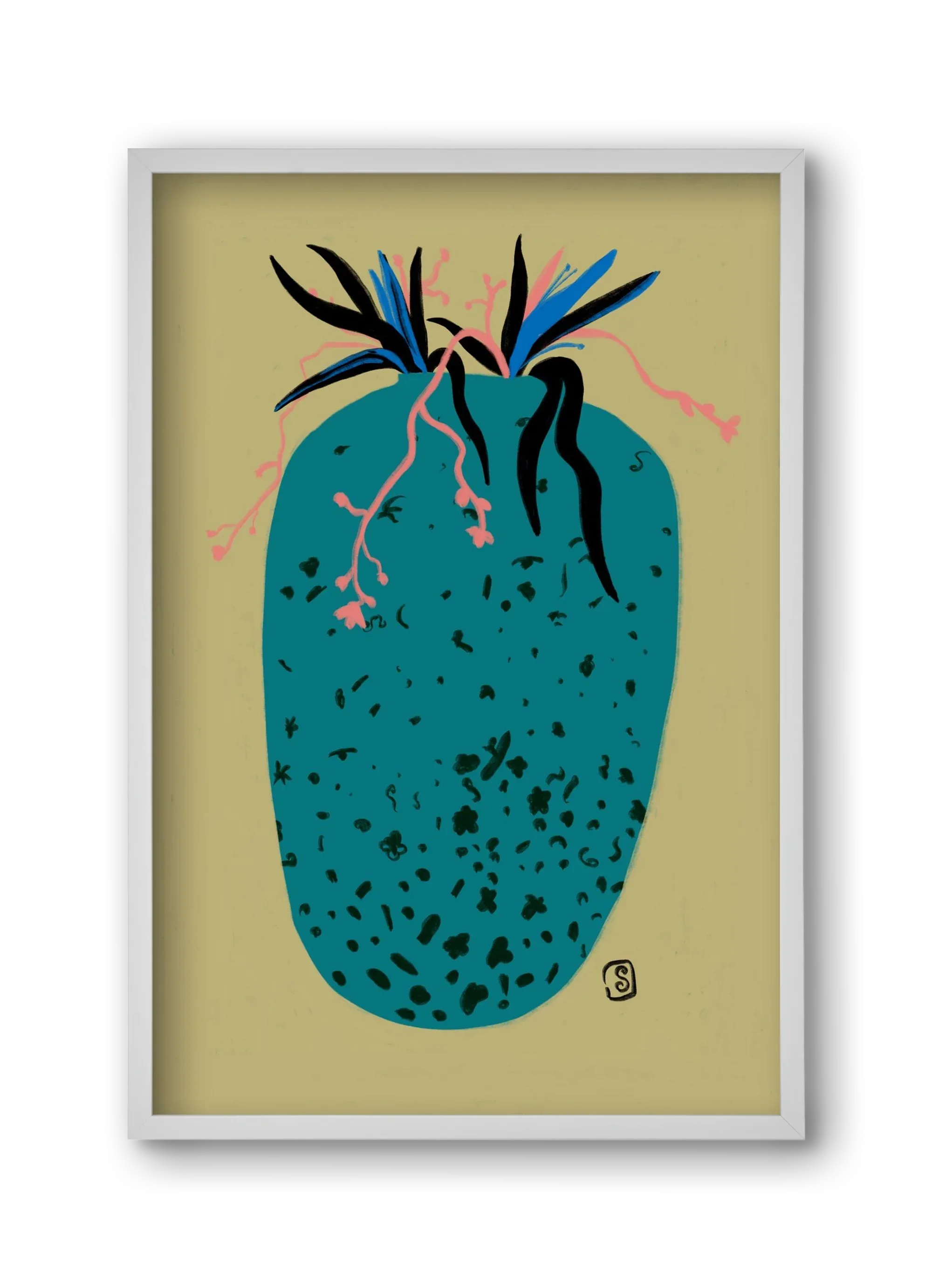 BLUE VASE - artbridge