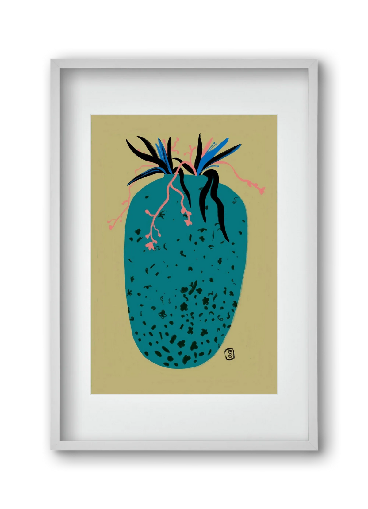 BLUE VASE - artbridge