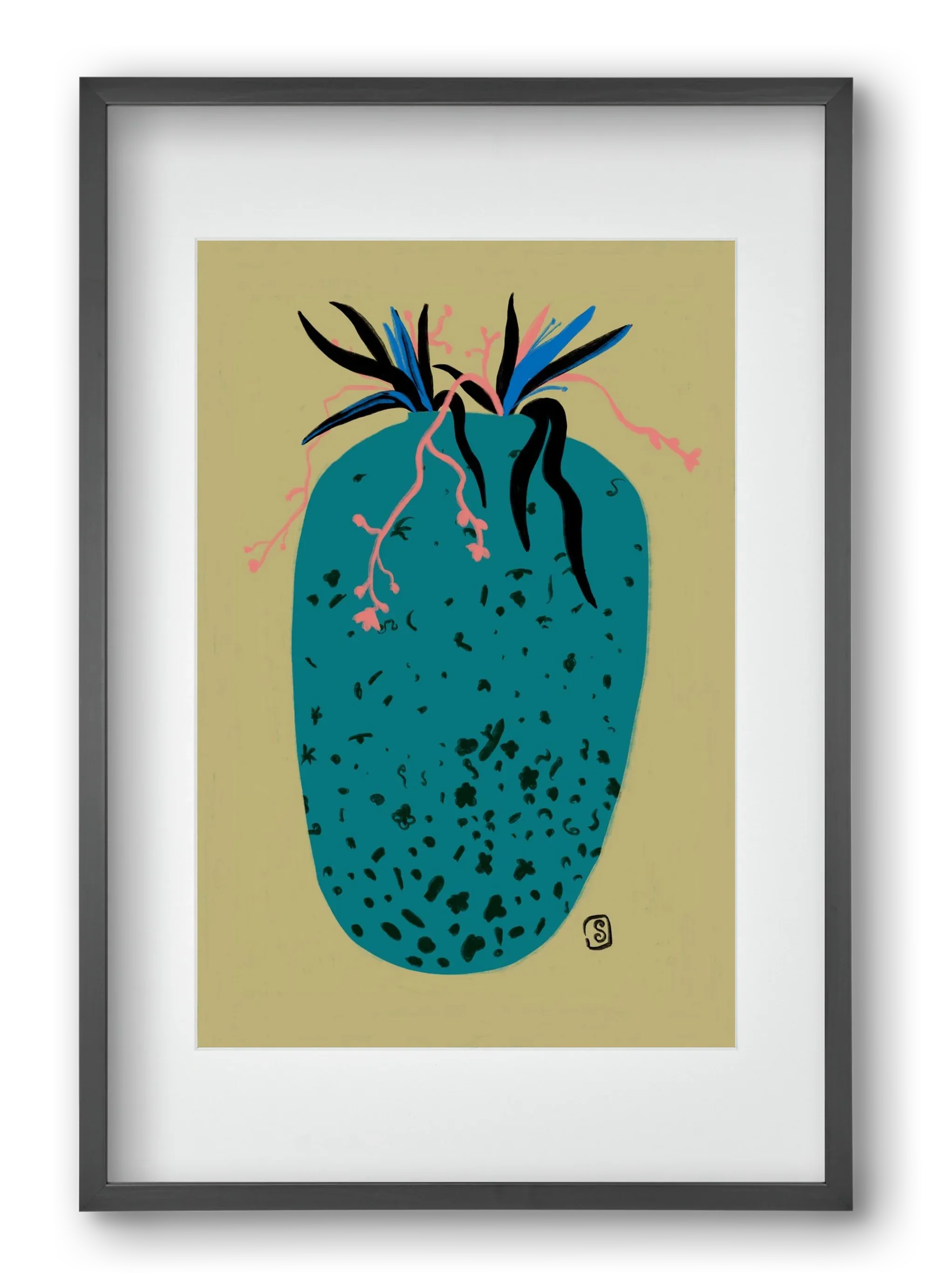 BLUE VASE - artbridge