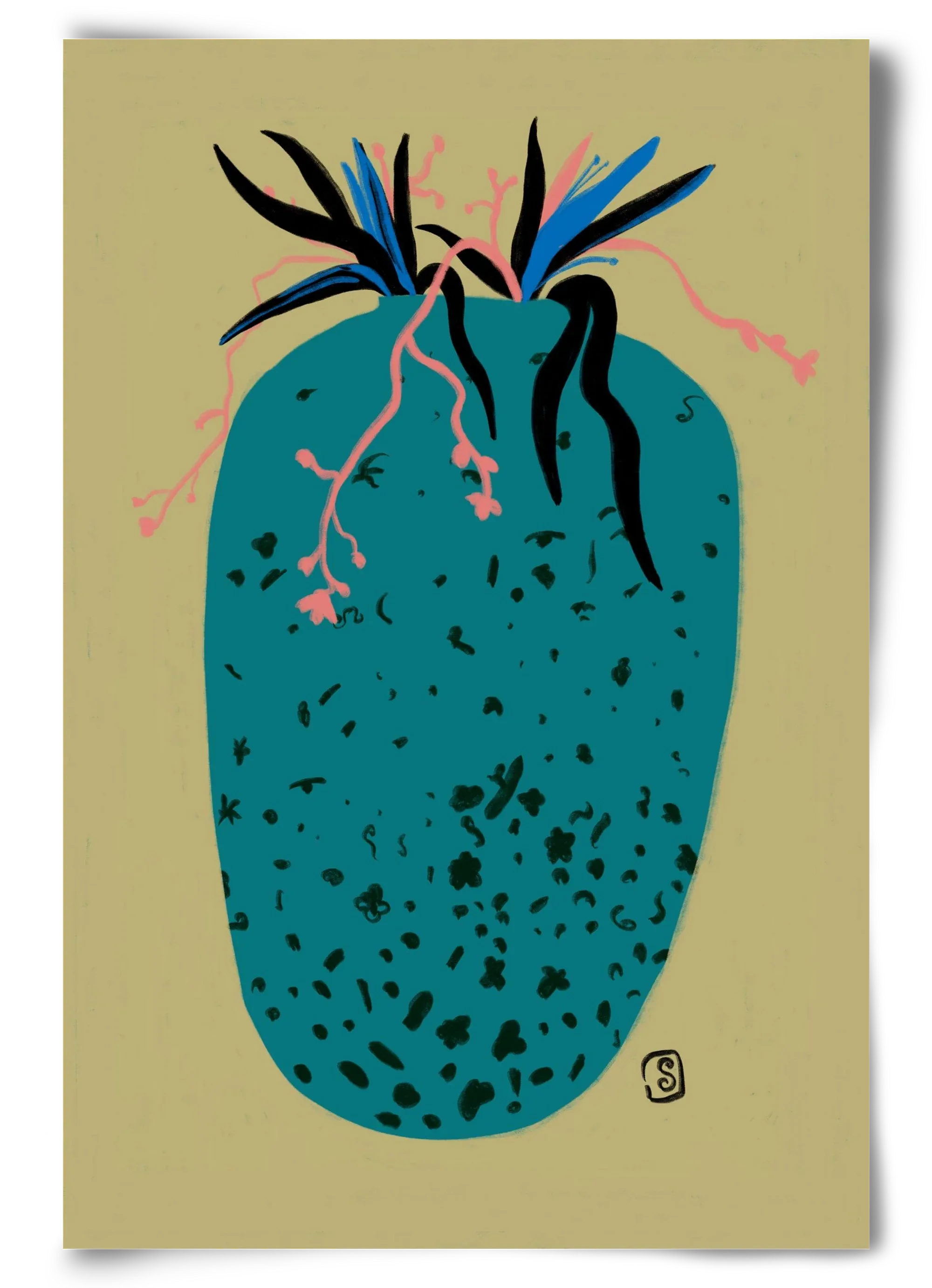 BLUE VASE - artbridge