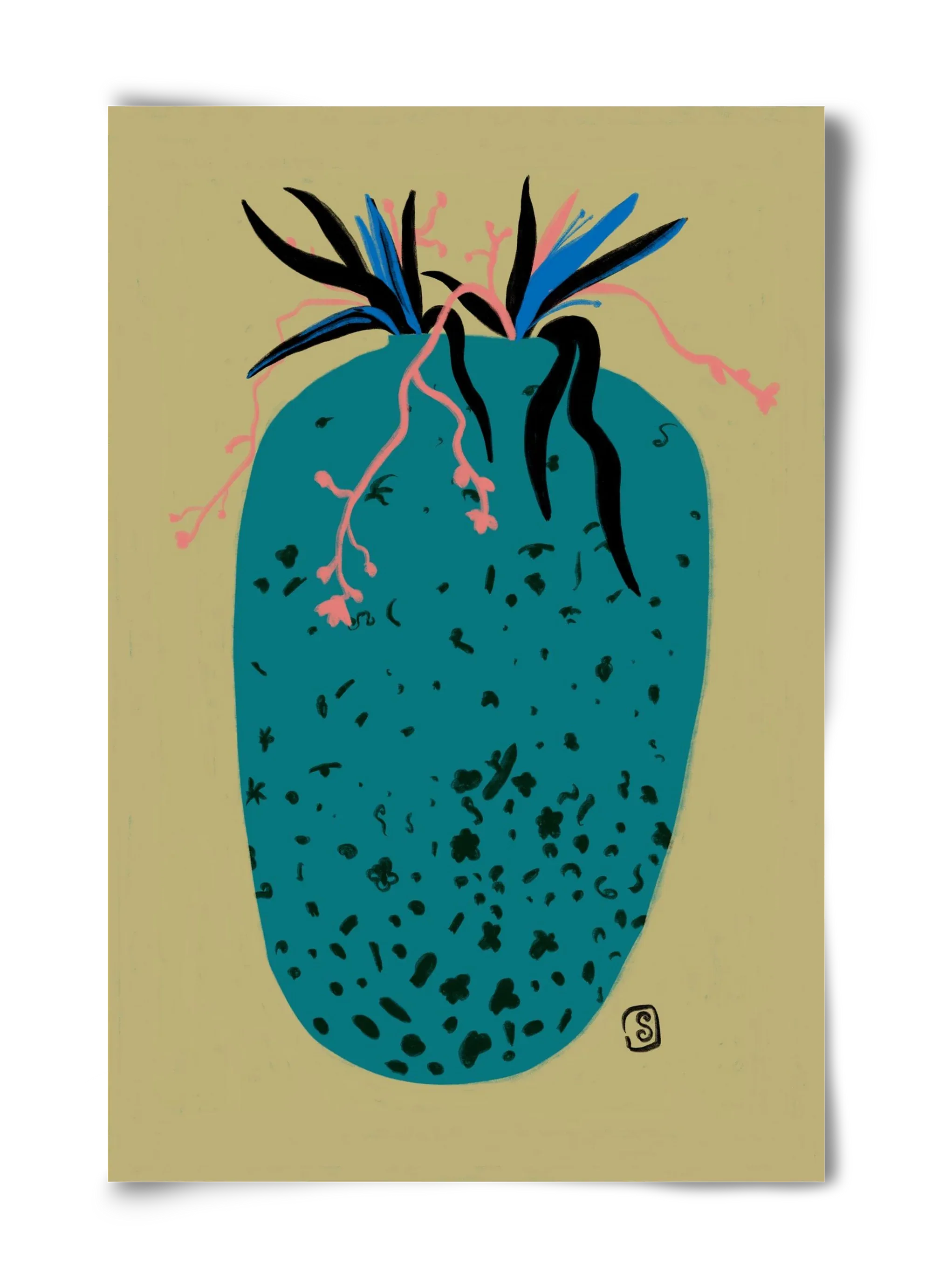 BLUE VASE - artbridge