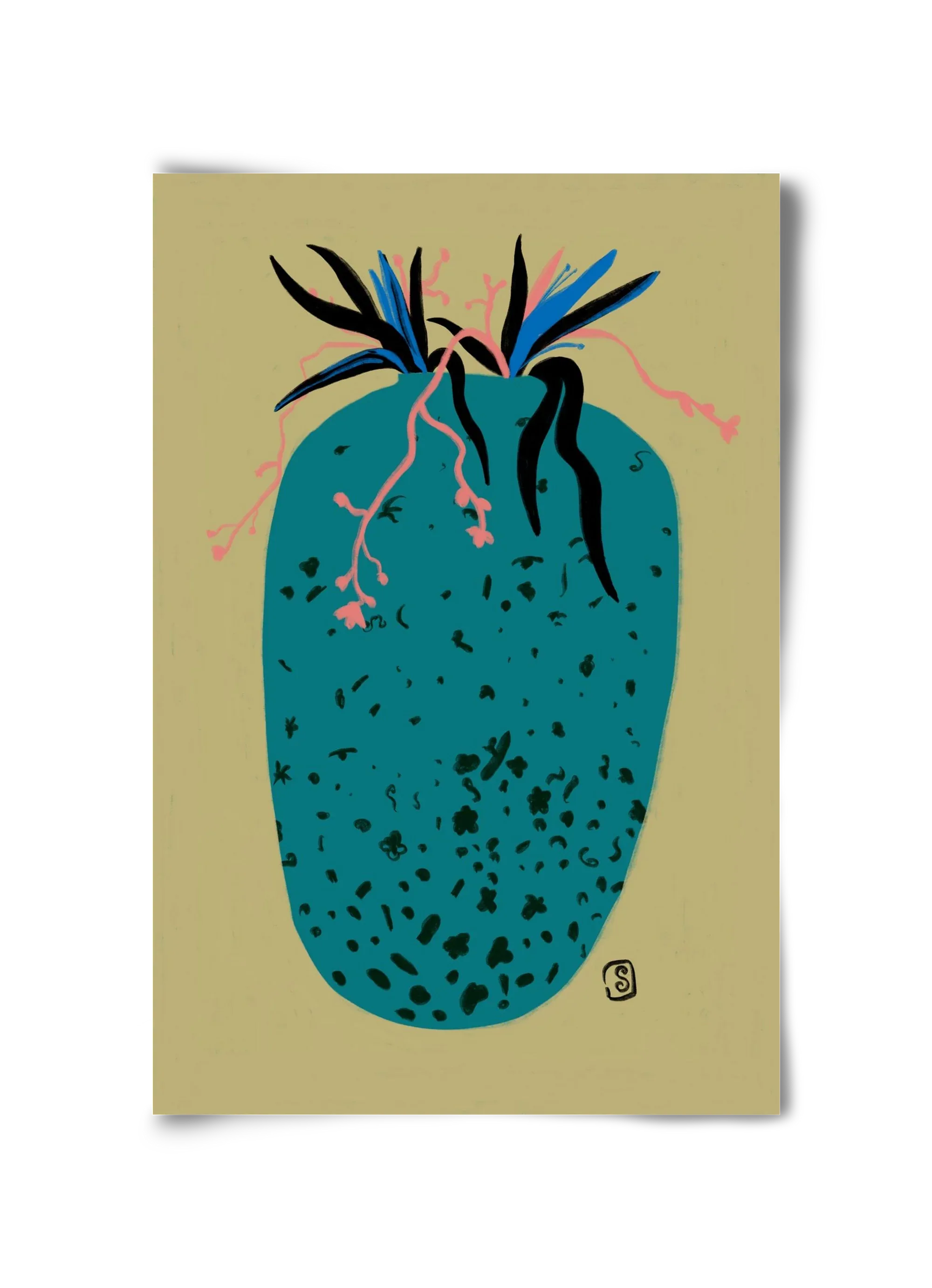 BLUE VASE - artbridge