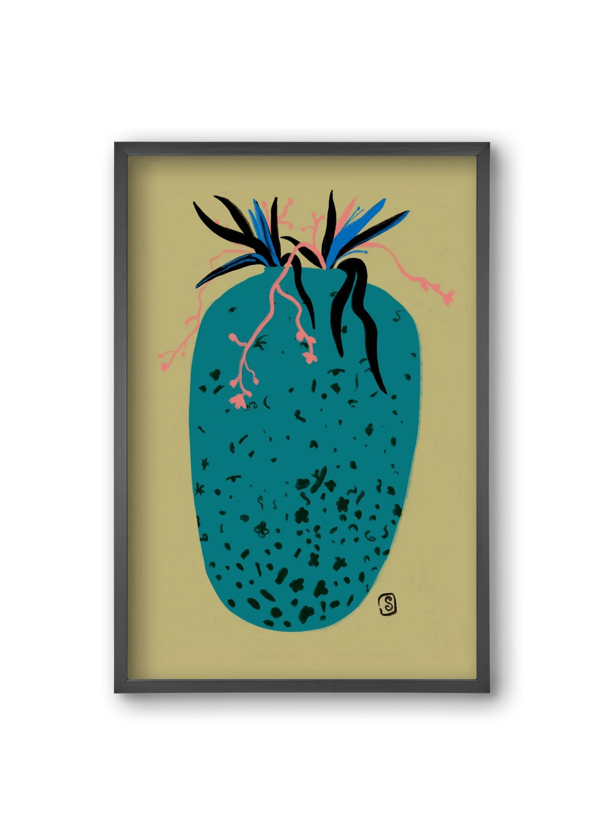 BLUE VASE - artbridge