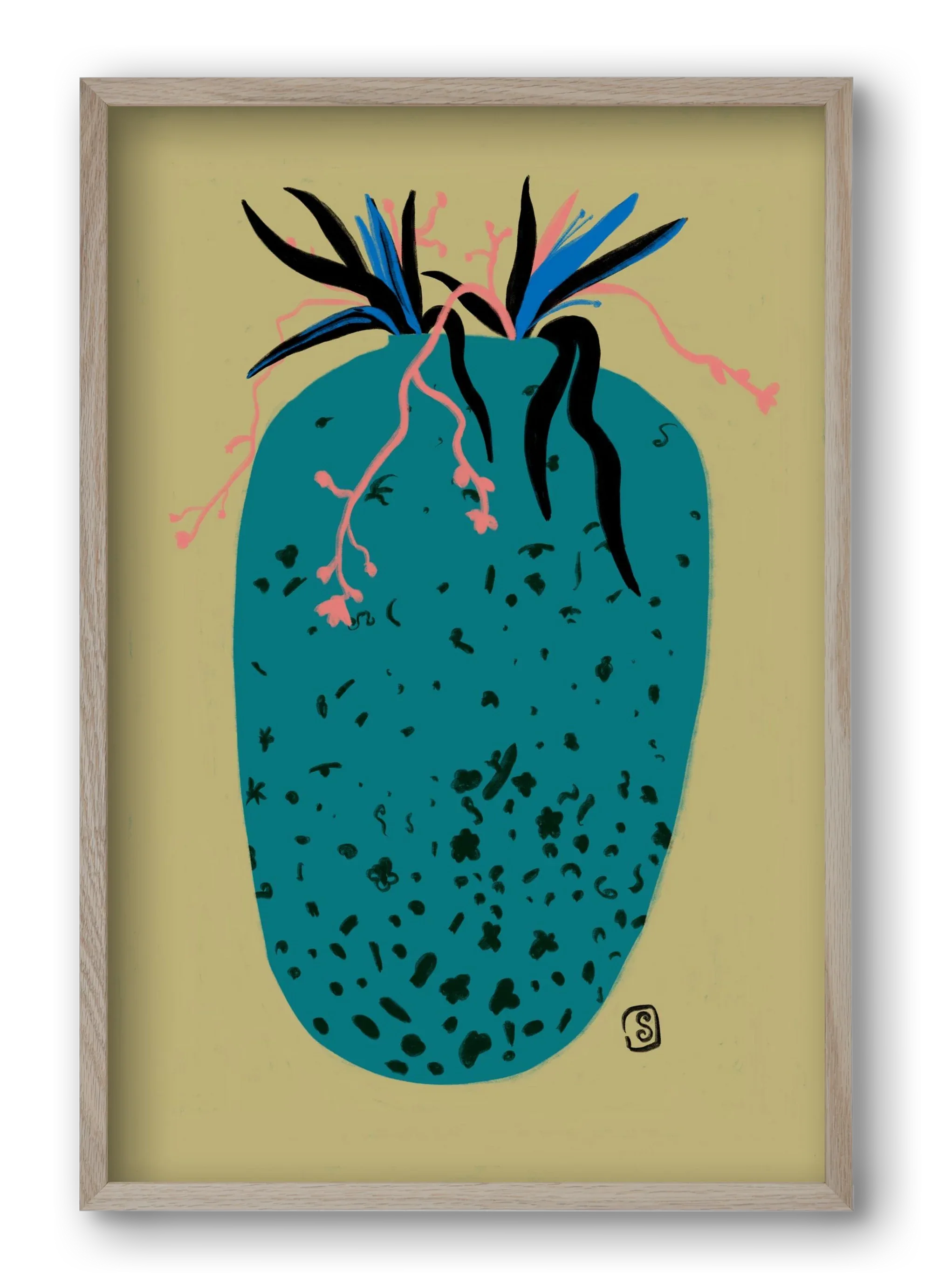 BLUE VASE - artbridge
