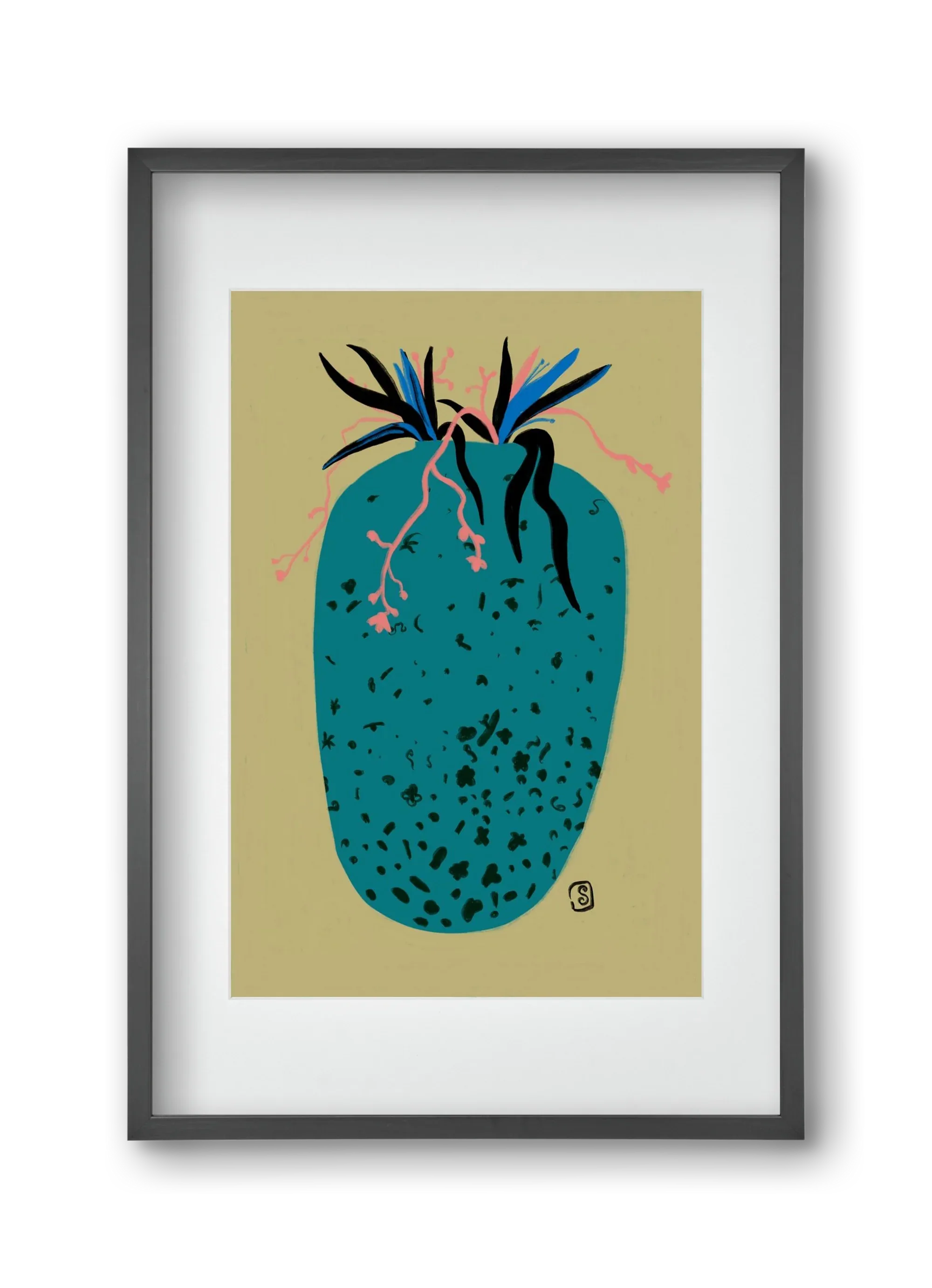 BLUE VASE - artbridge