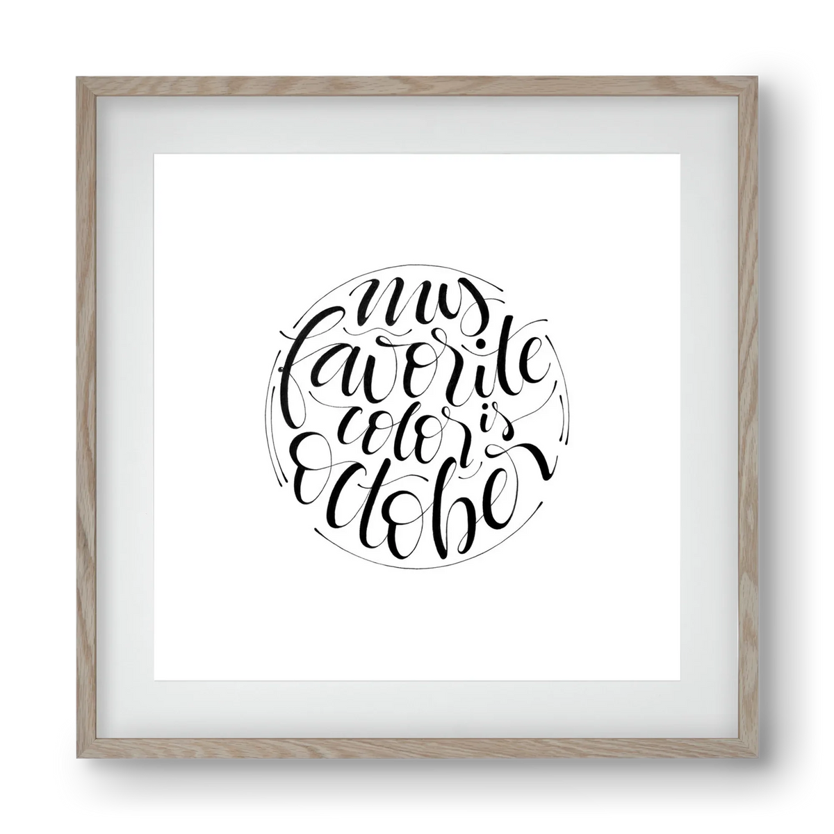 My favorite color is October - artbridge