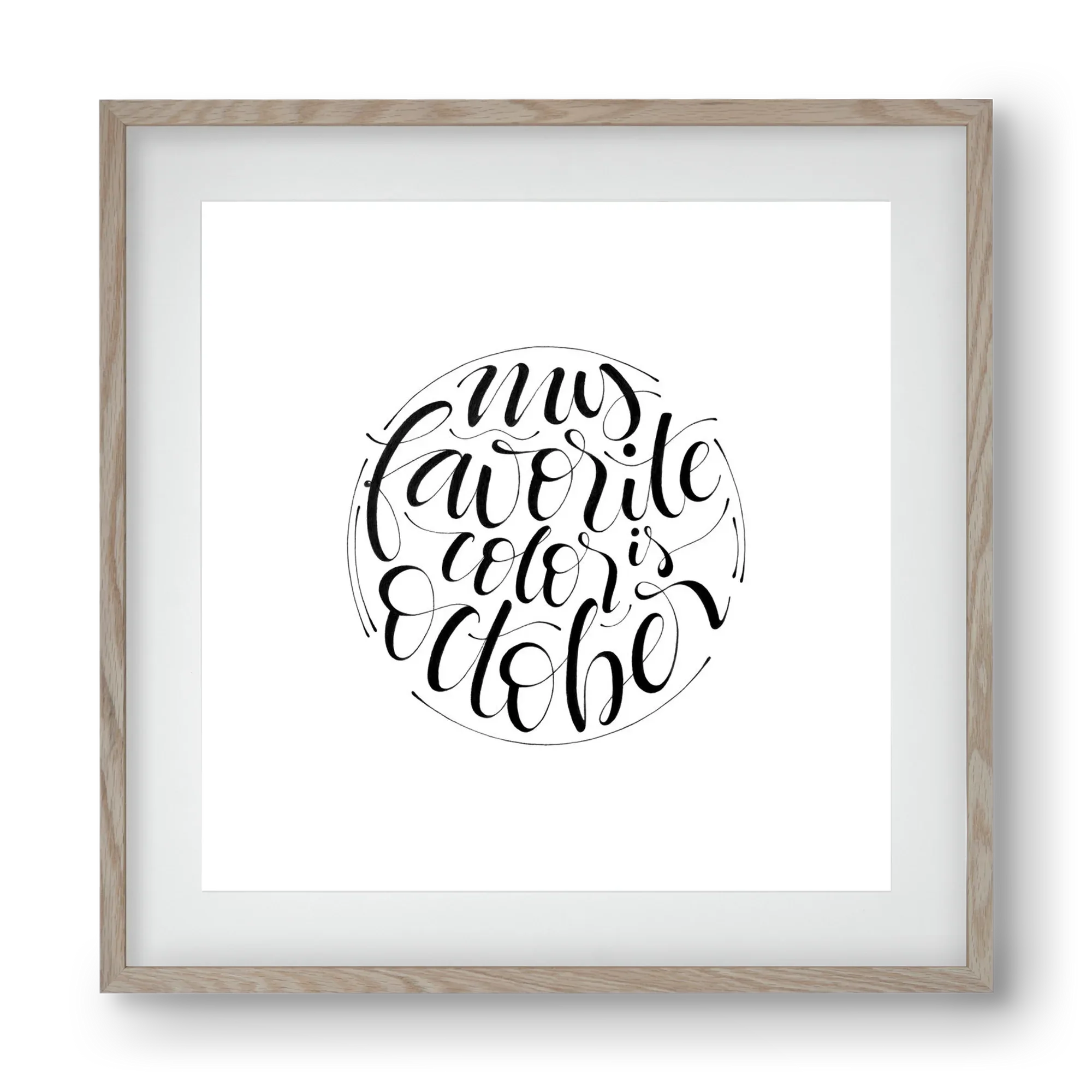 My favorite color is October - artbridge