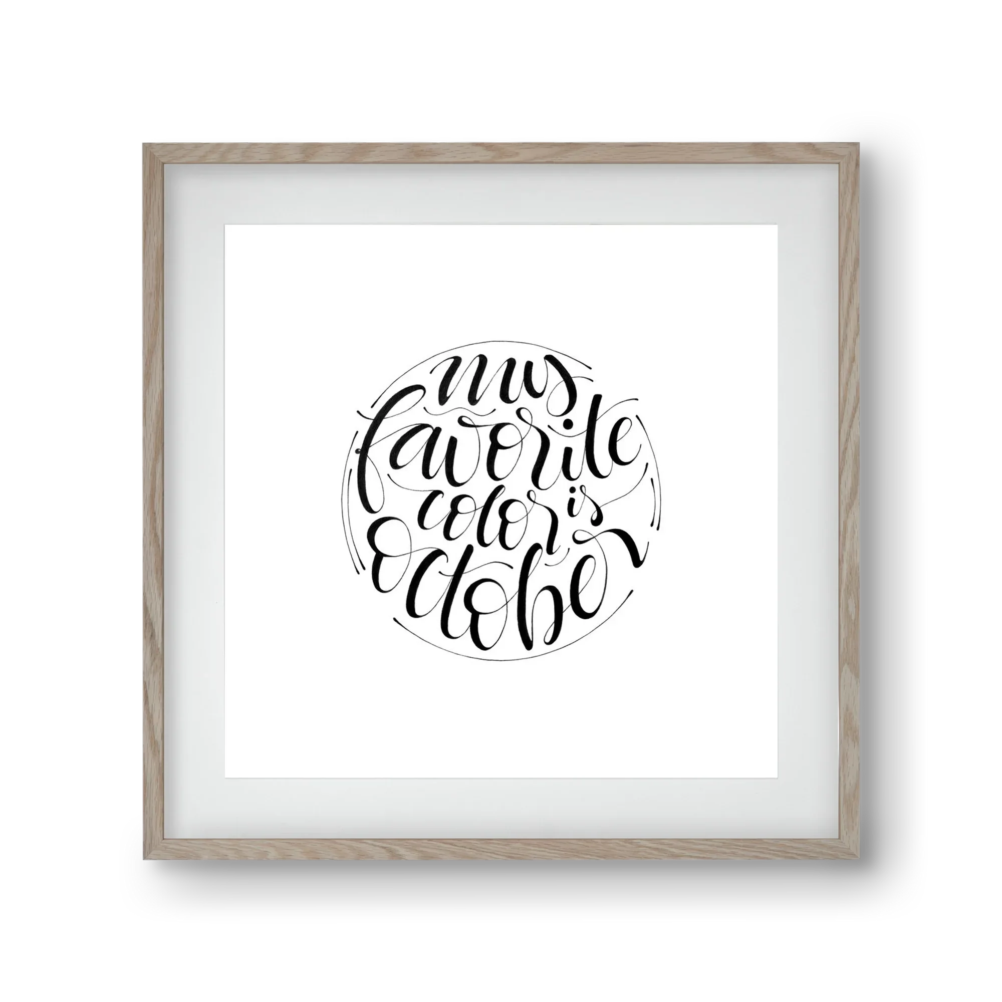 My favorite color is October - artbridge