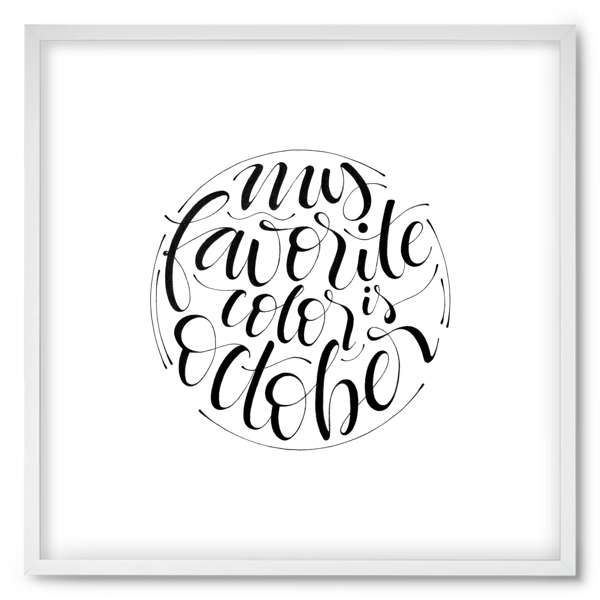 My favorite color is October - artbridge