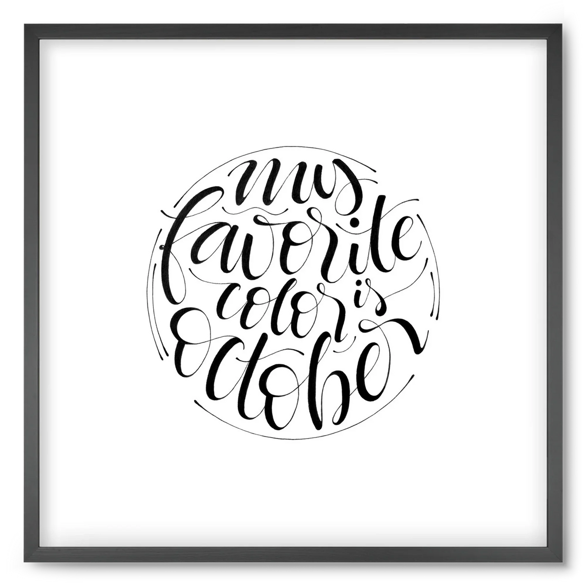 My favorite color is October - artbridge