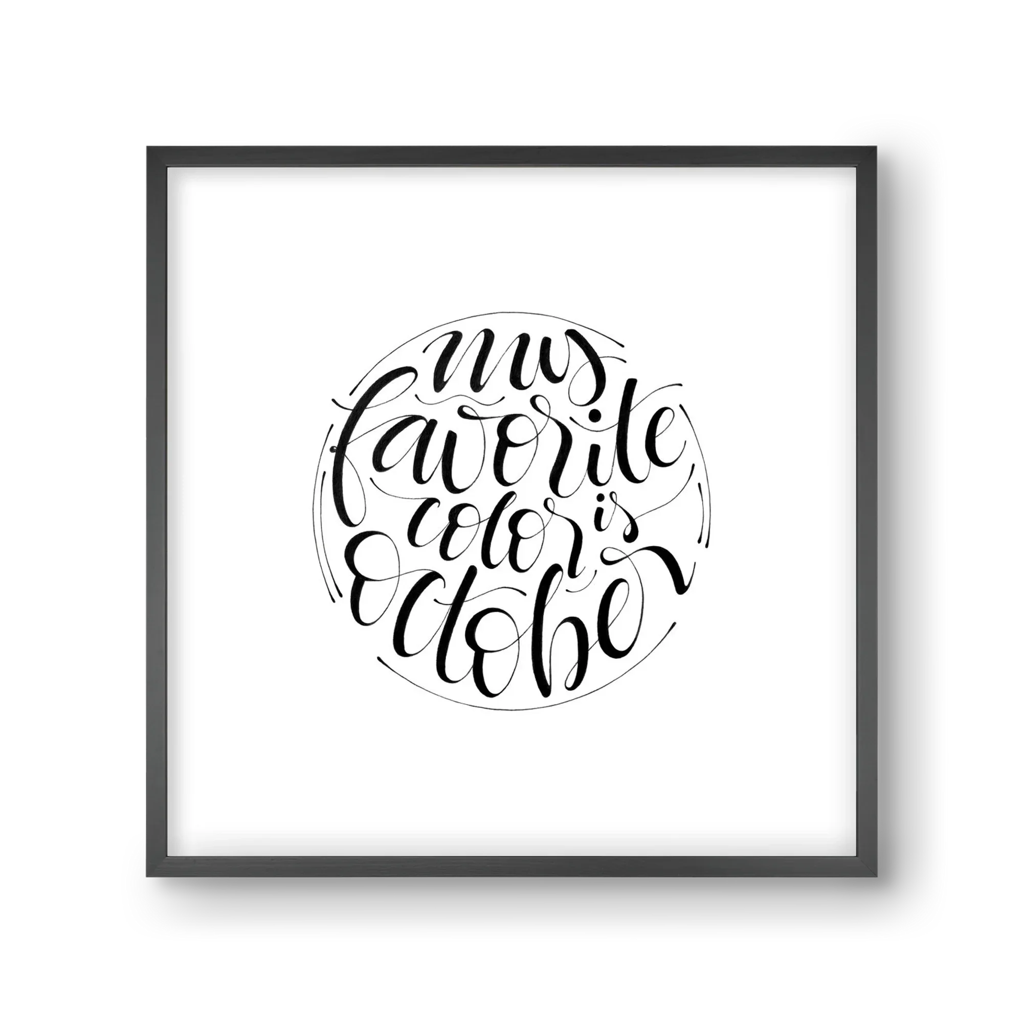 My favorite color is October - artbridge