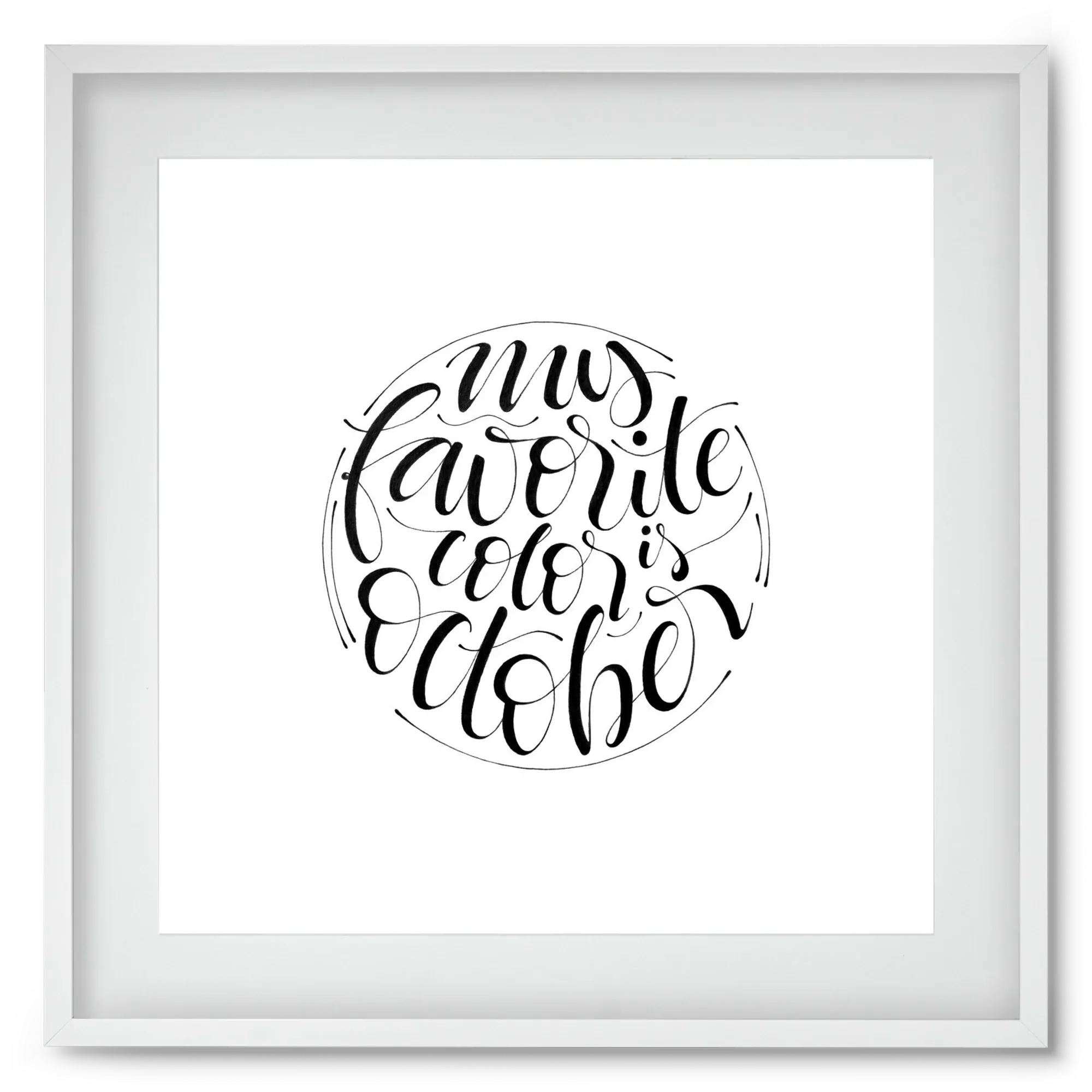 My favorite color is October - artbridge