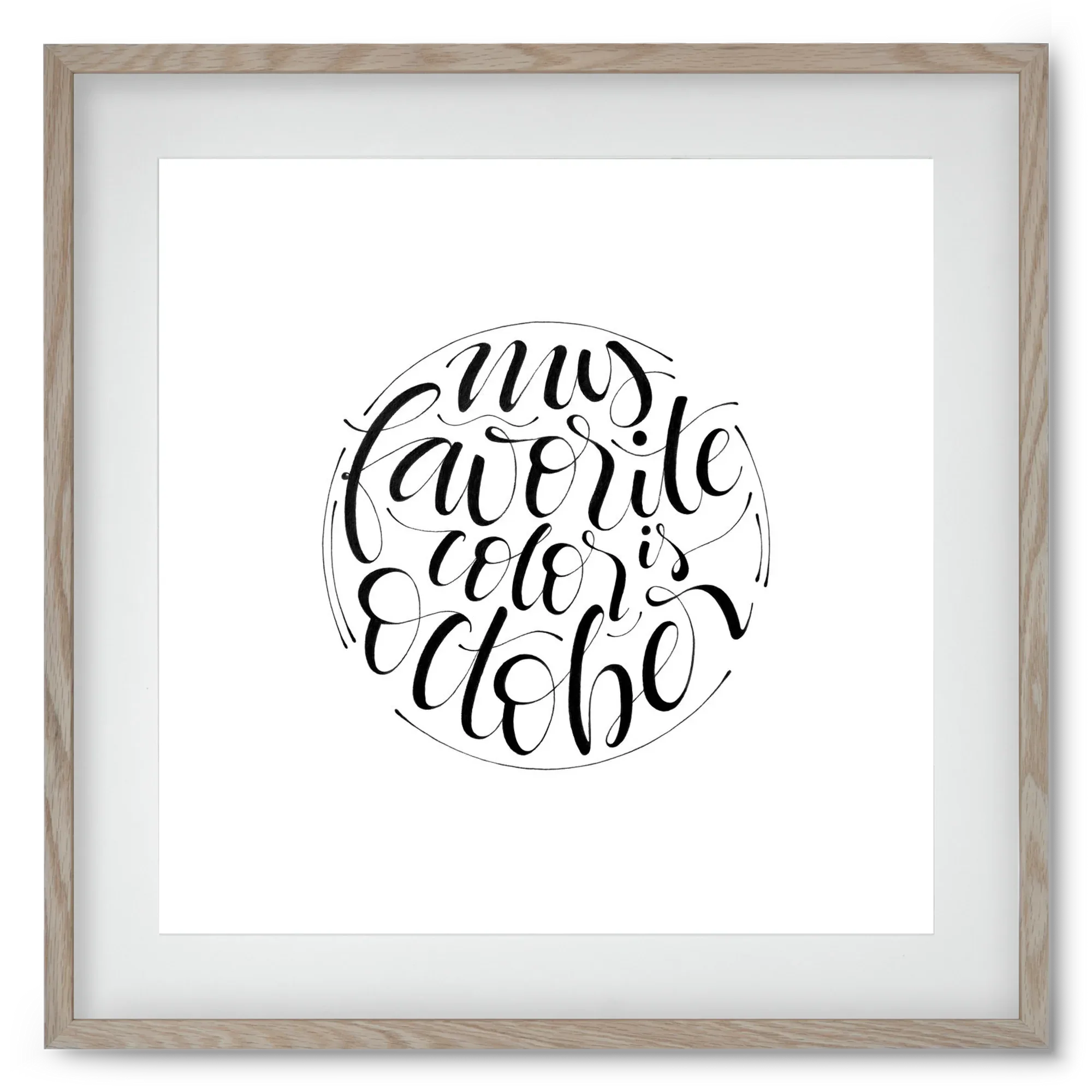 My favorite color is October - artbridge