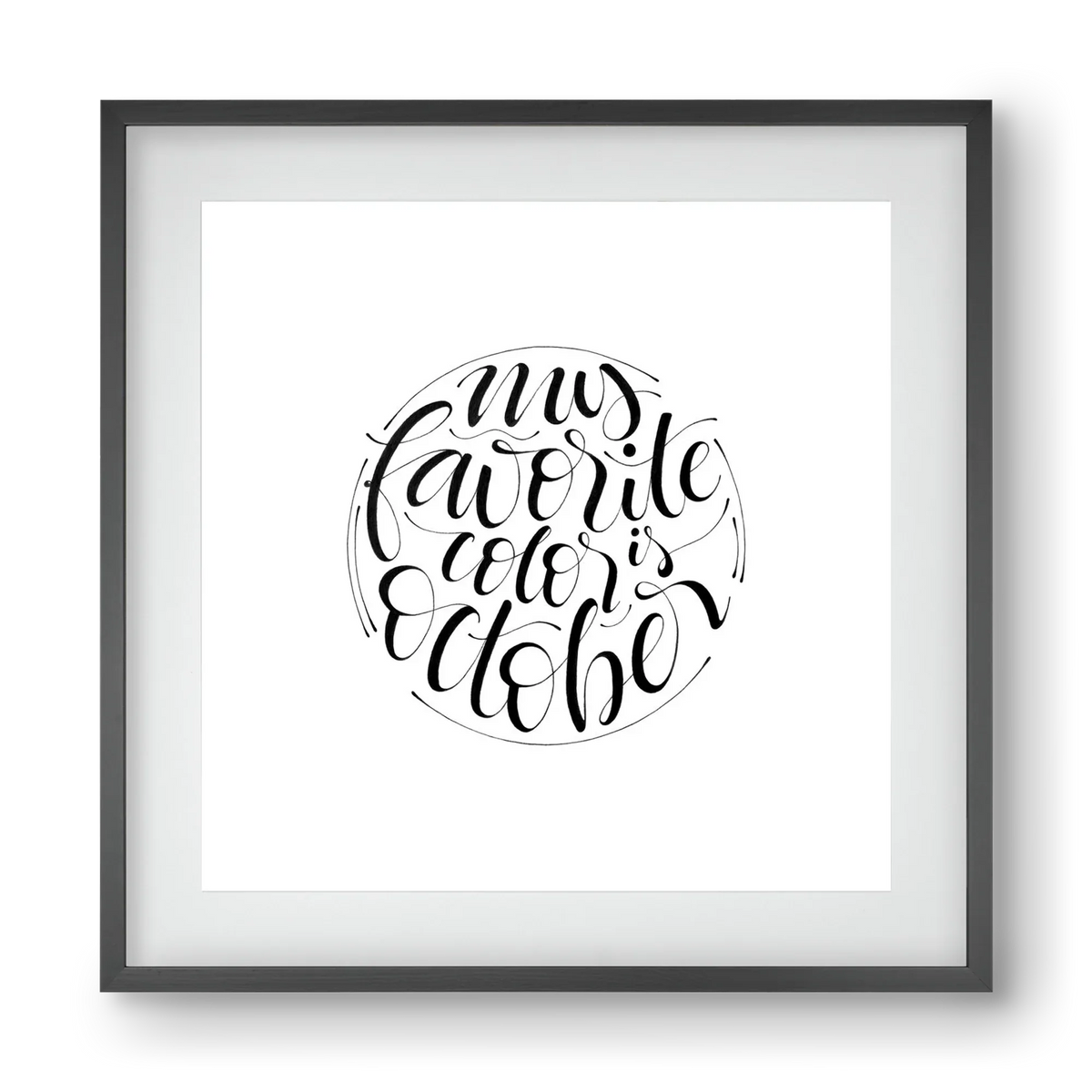 My favorite color is October - artbridge