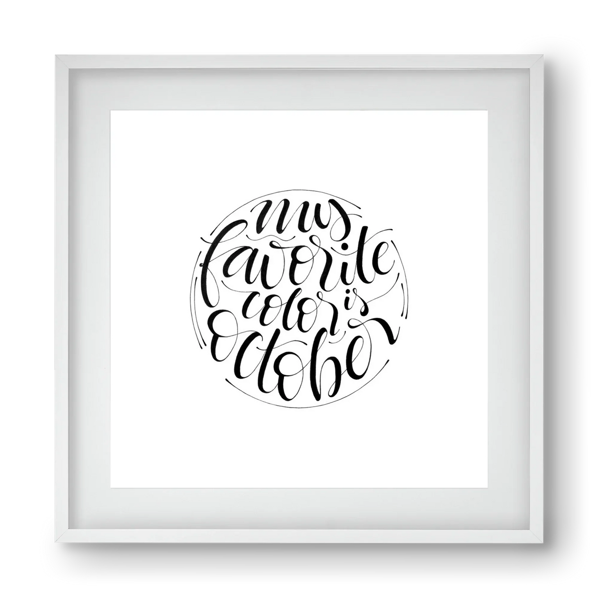 My favorite color is October - artbridge