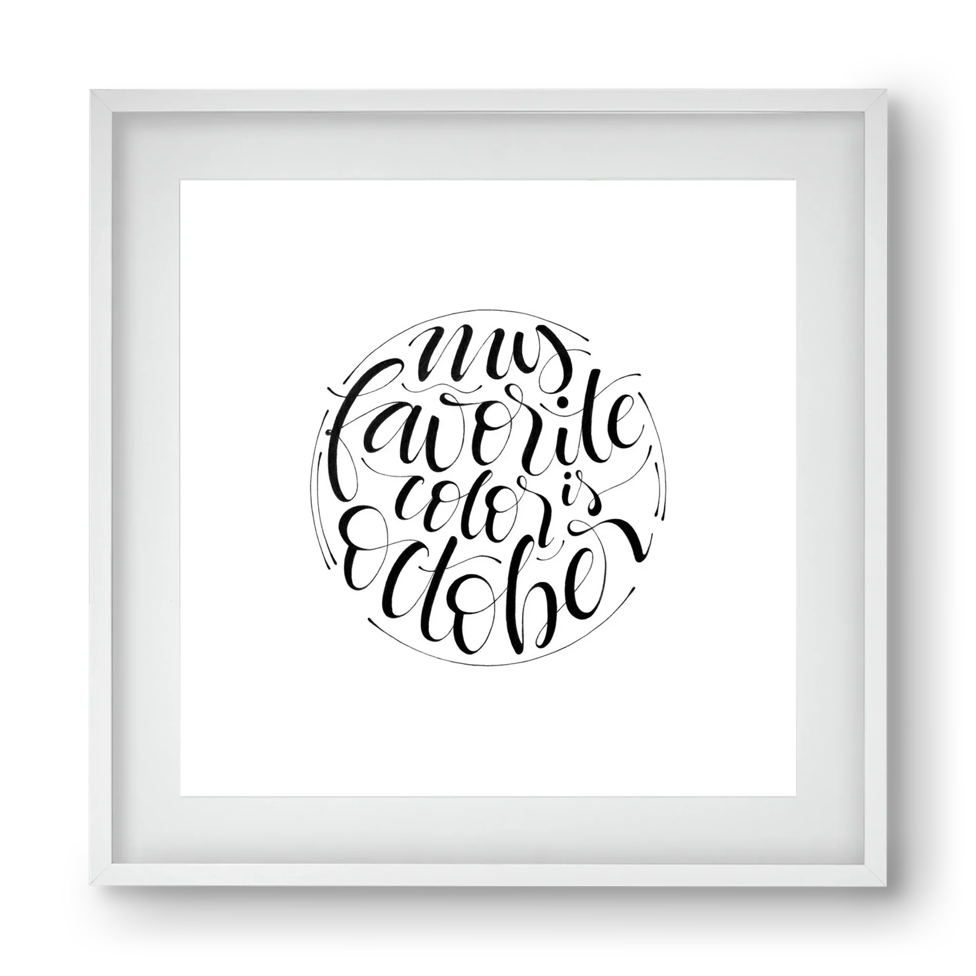 My favorite color is October - artbridge