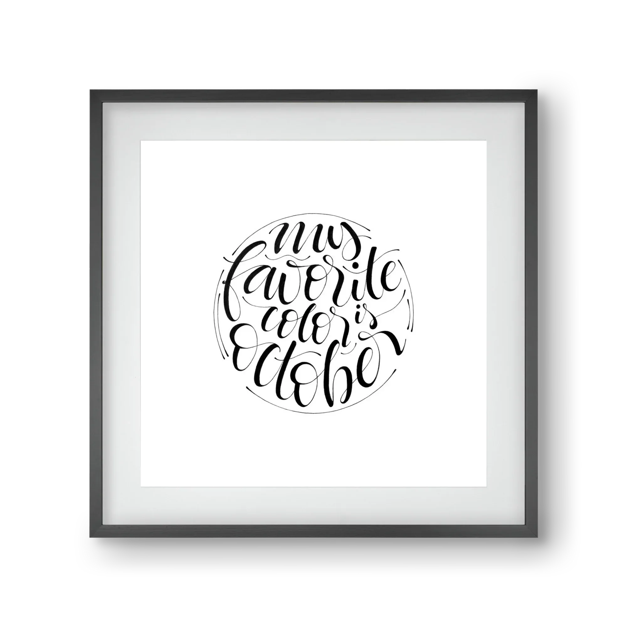 My favorite color is October - artbridge