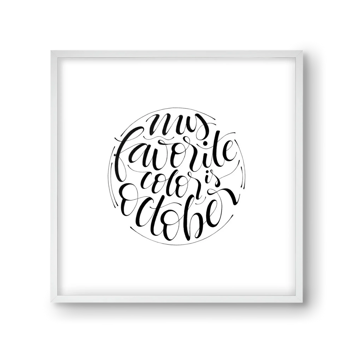 My favorite color is October - artbridge