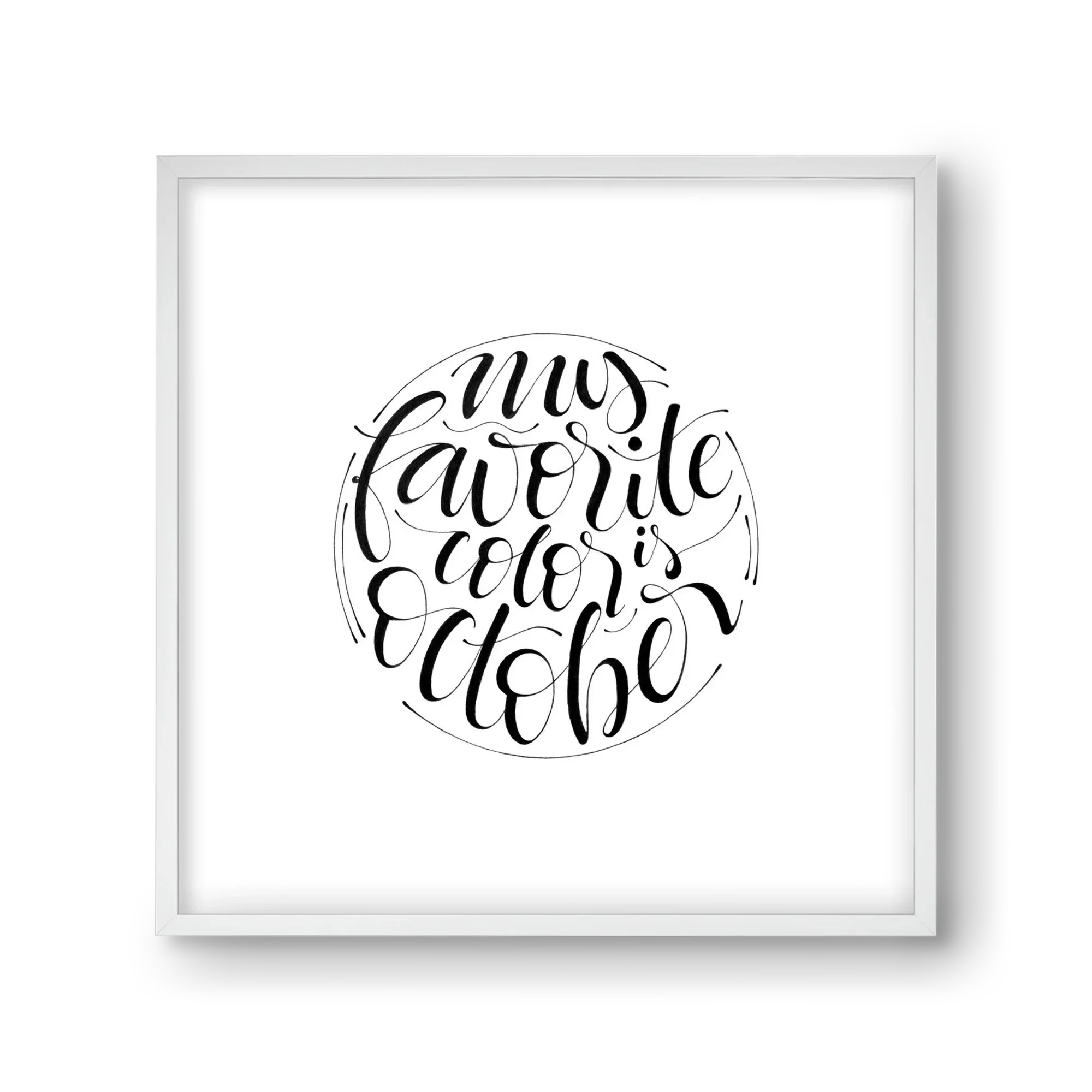 My favorite color is October - artbridge