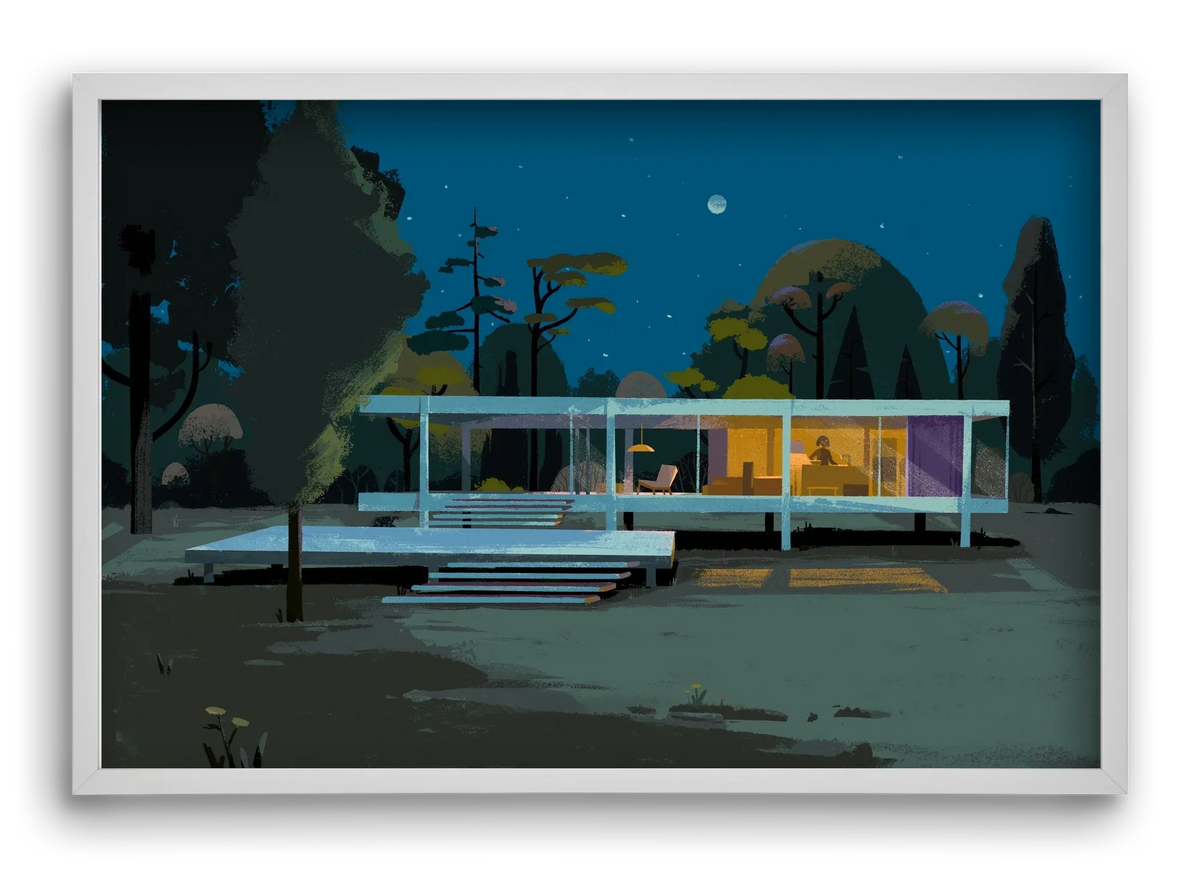 Mid-century at midnight - artbridge
