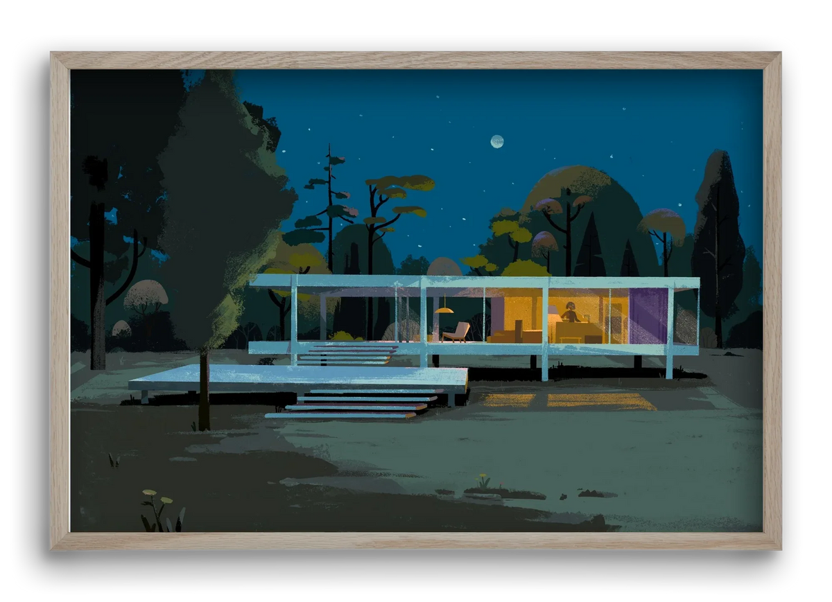 Mid-century at midnight - artbridge