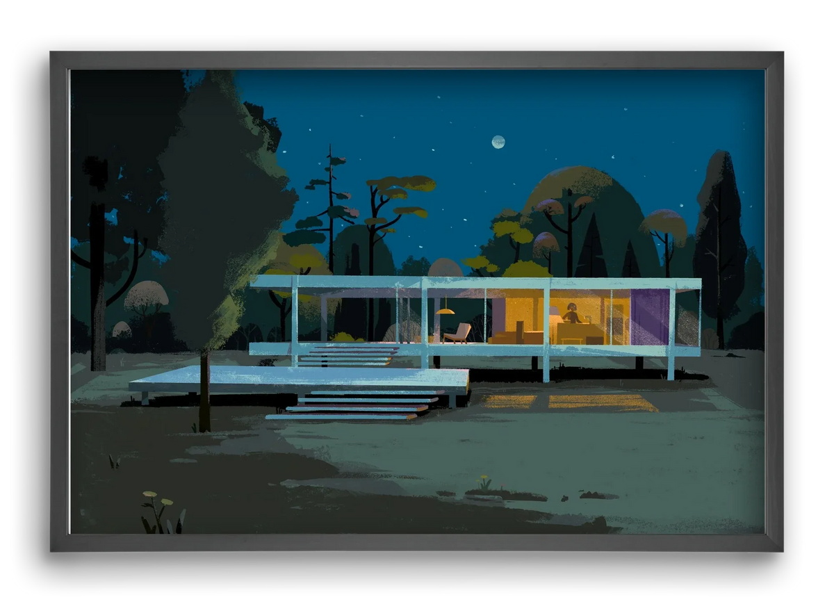Mid-century at midnight - artbridge