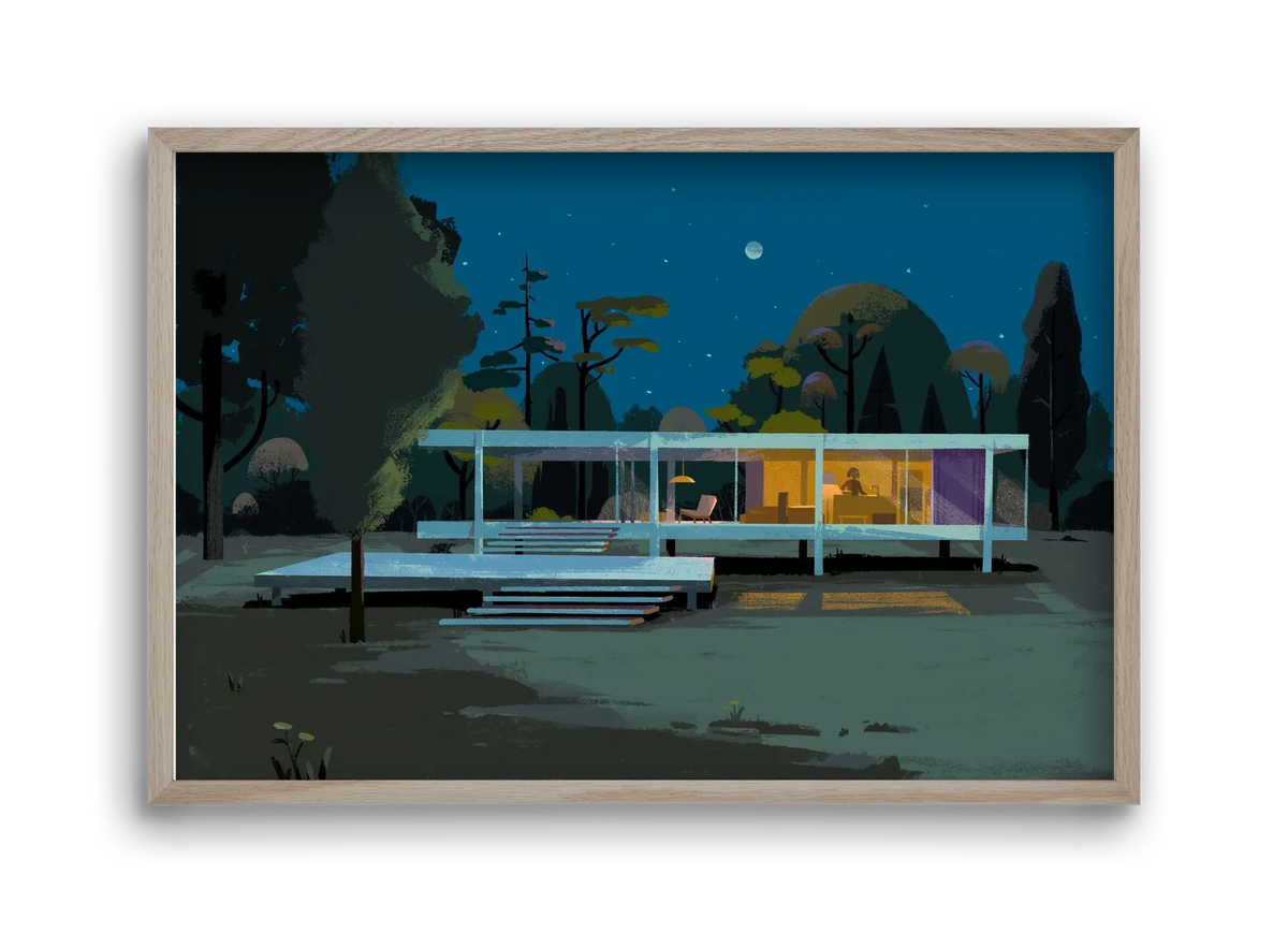 Mid-century at midnight - artbridge