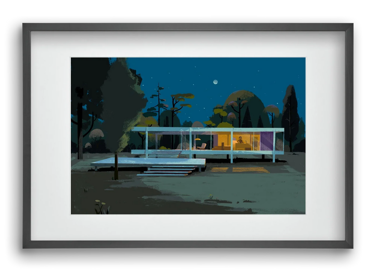 Mid-century at midnight - artbridge