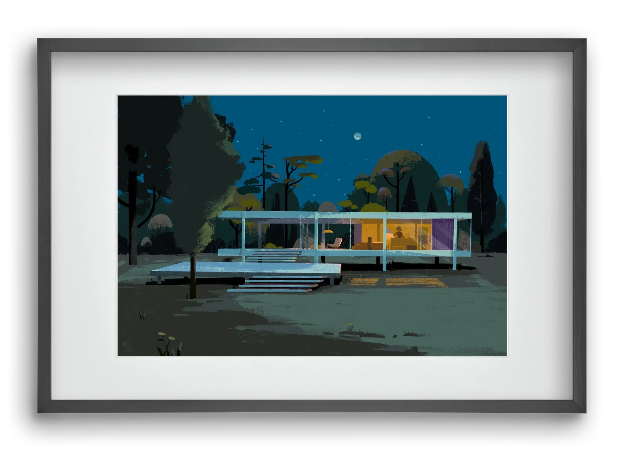 Mid-century at midnight - artbridge