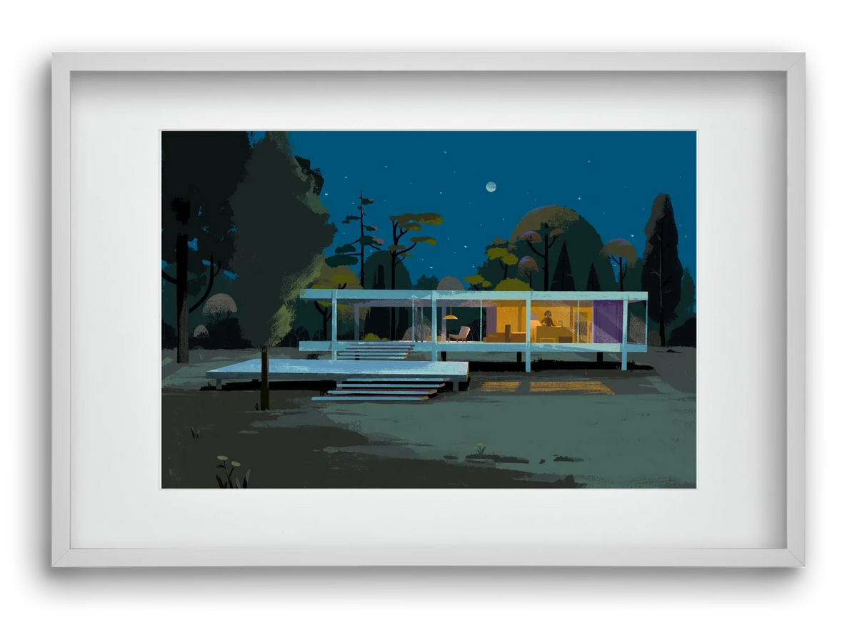 Mid-century at midnight - artbridge