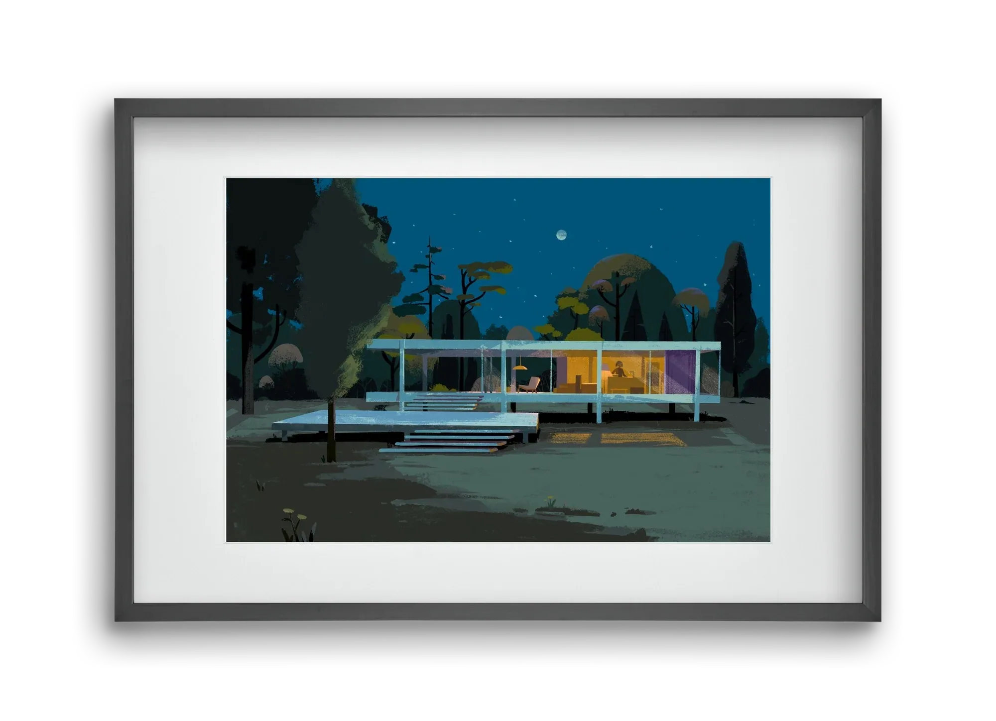 Mid-century at midnight - artbridge